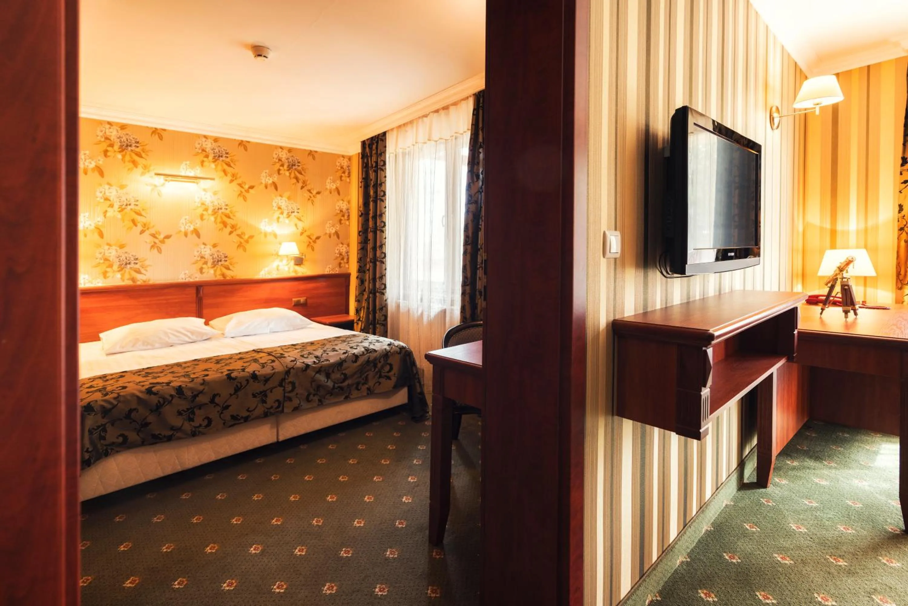 Bed in Hotel Albatros