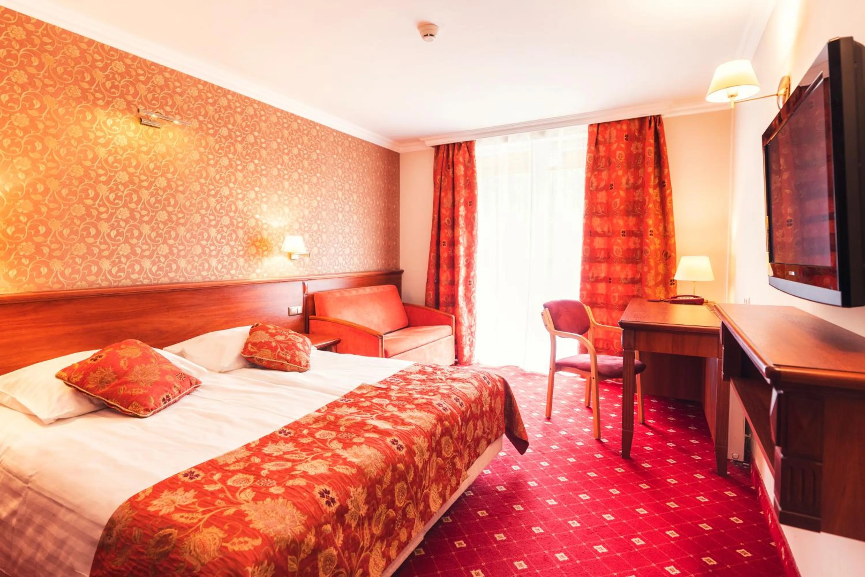 Bed in Hotel Albatros