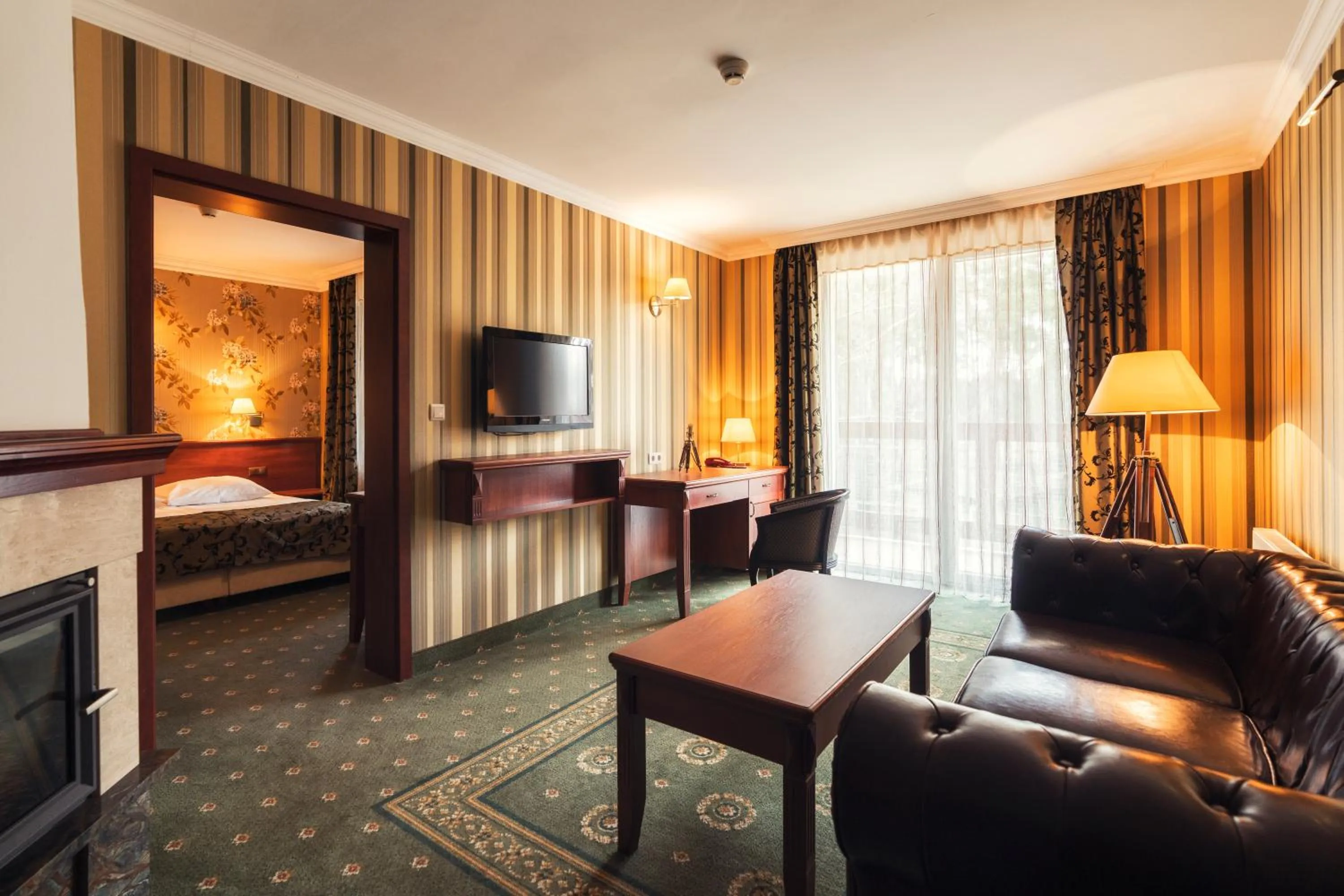 Bed in Hotel Albatros