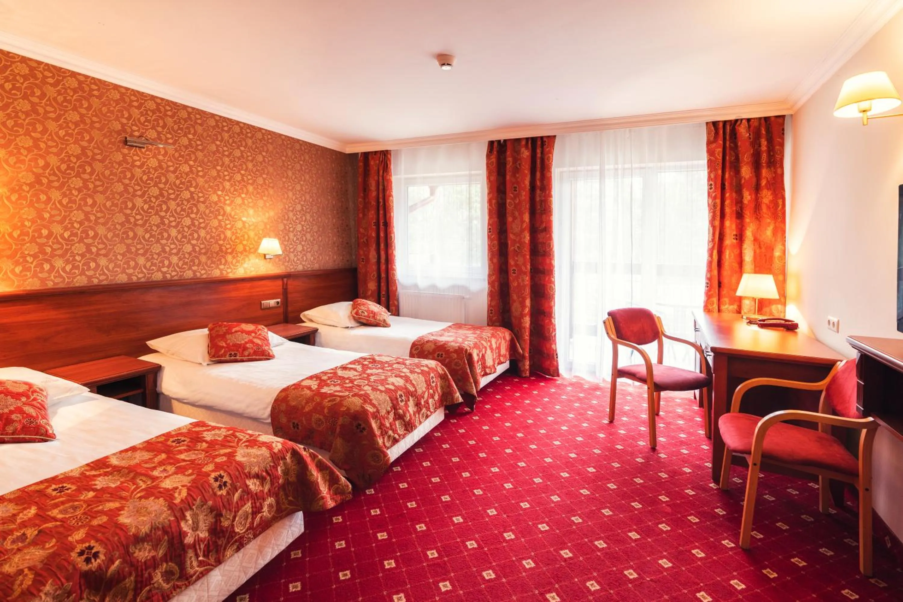 Bed in Hotel Albatros