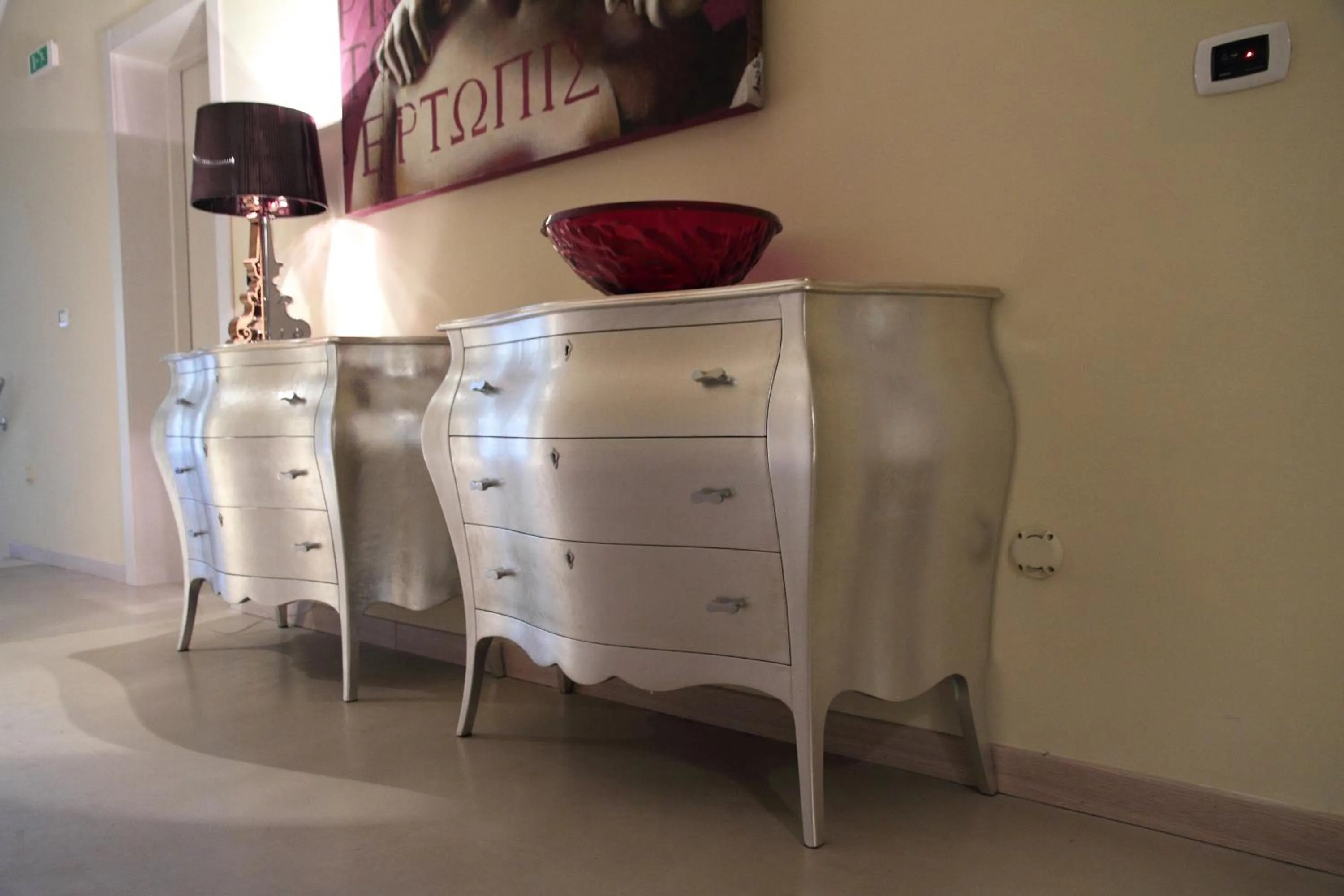 Decorative detail in Albergo Del Sole