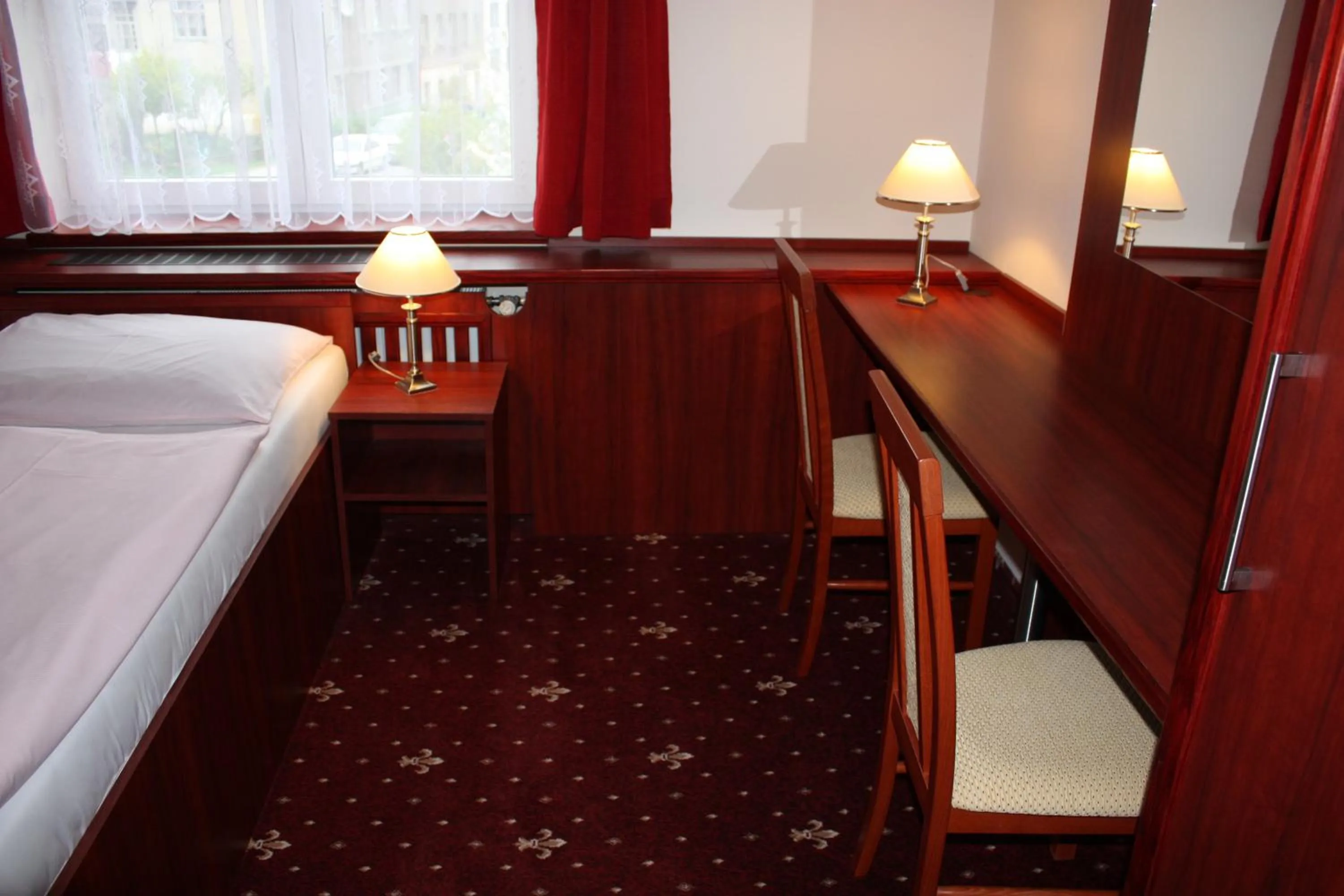 Decorative detail in Hotel Hynek