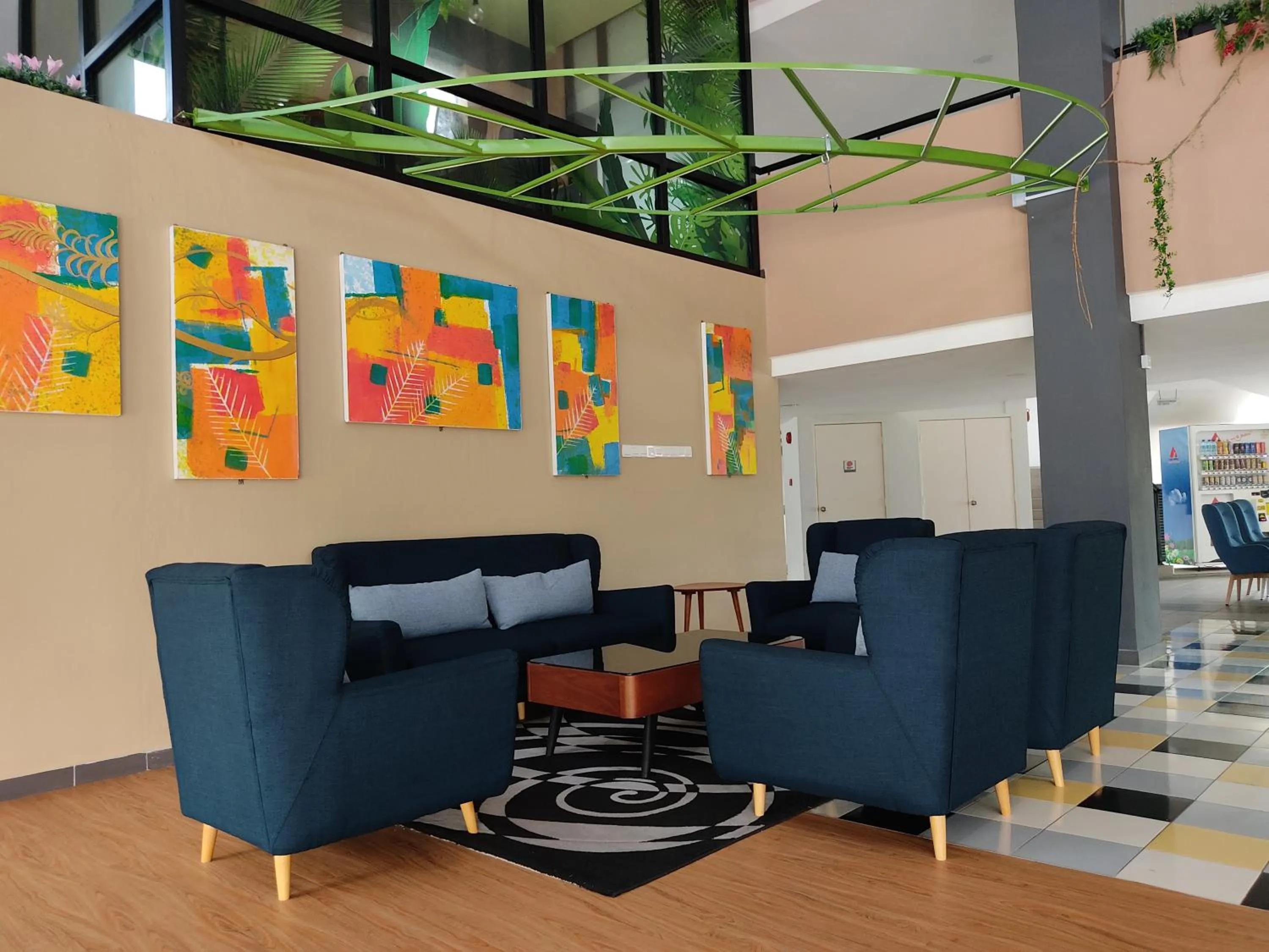 Lobby or reception in RPGC Garden Hotel