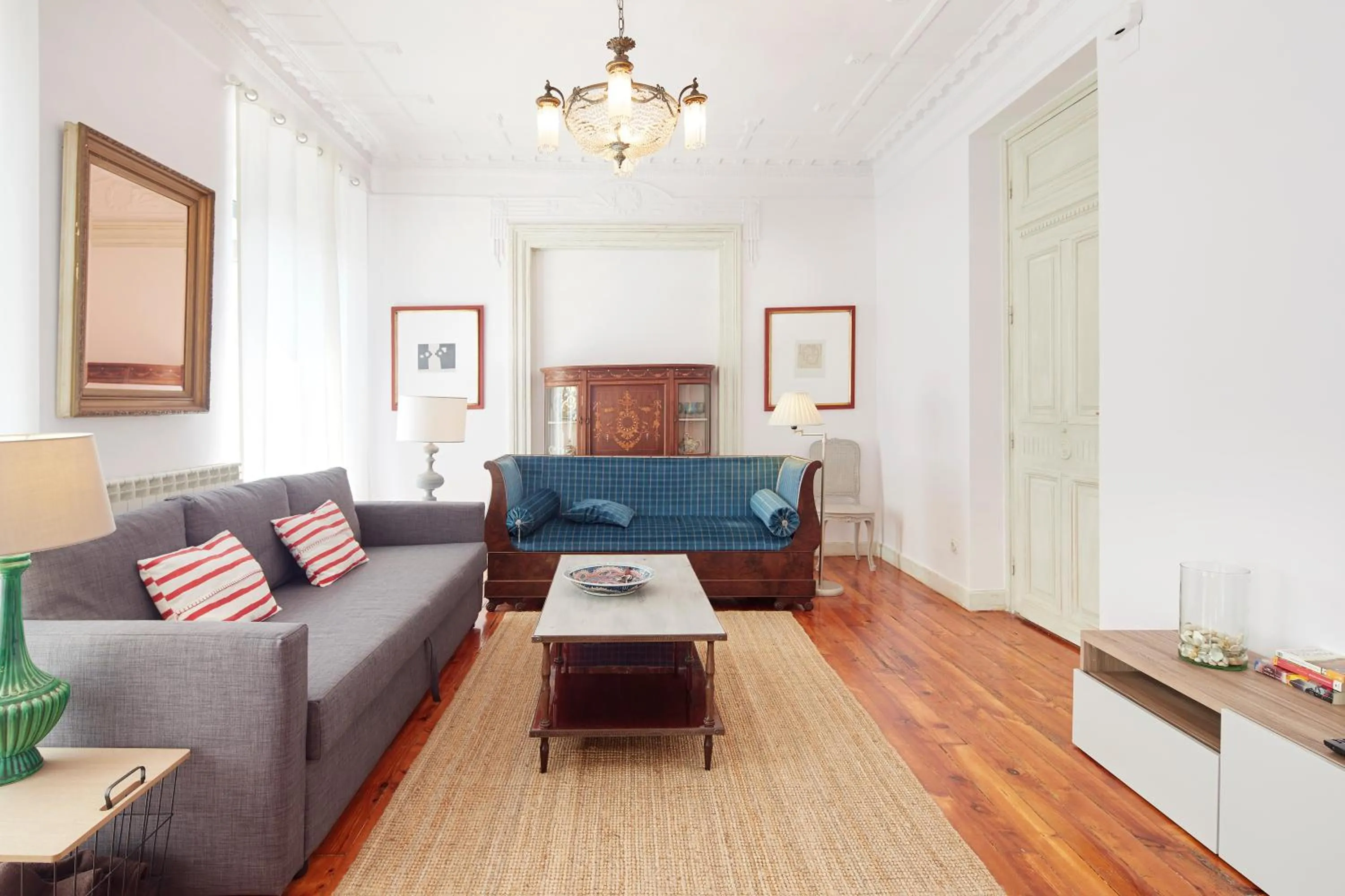 Living room in Udare - Basque Stay