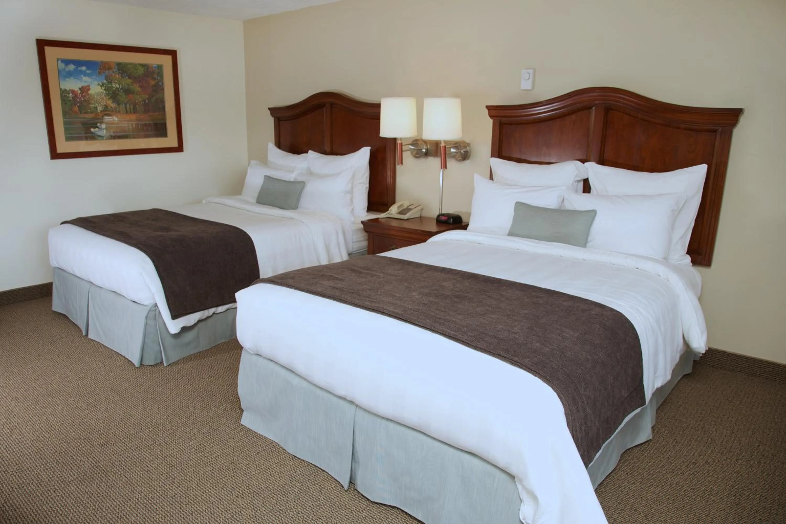 Bed in Holiday Hill Inn & Suites