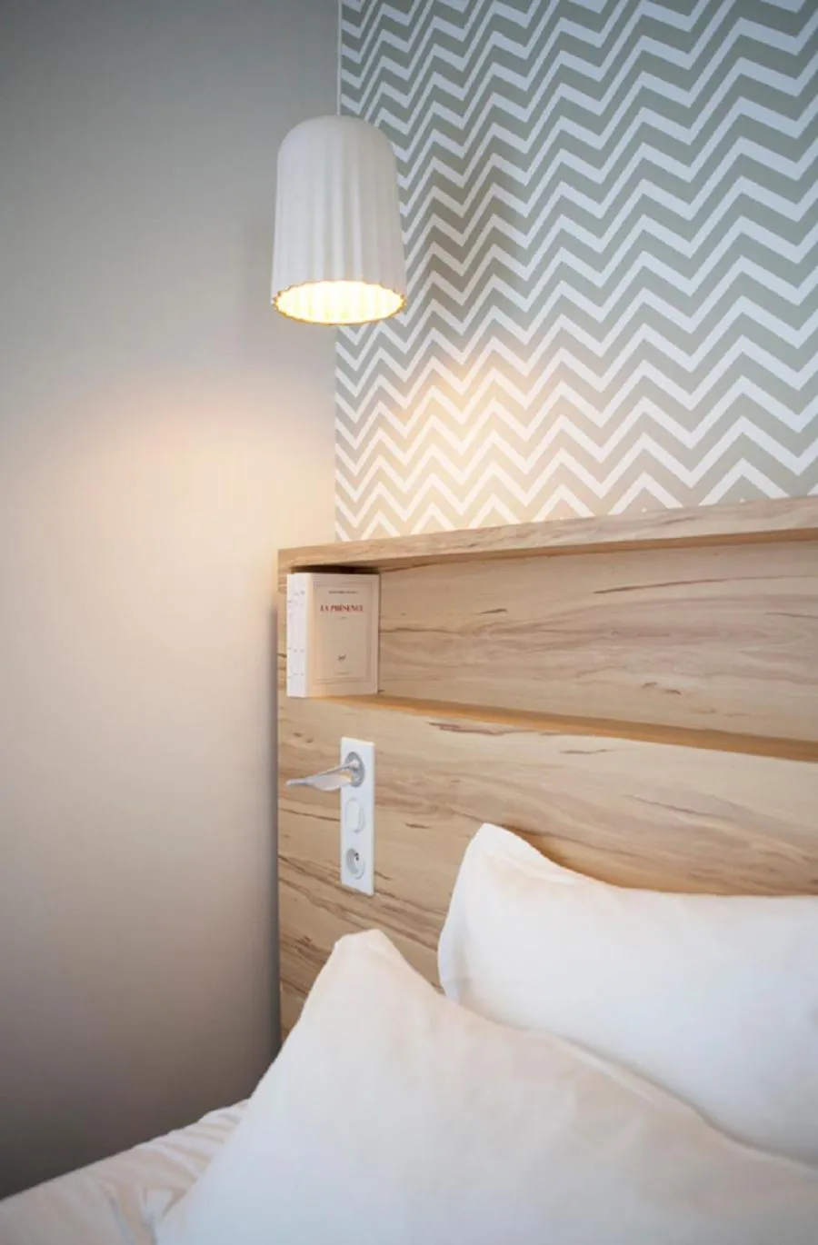 Bed in Hôtel et Apparts Marin