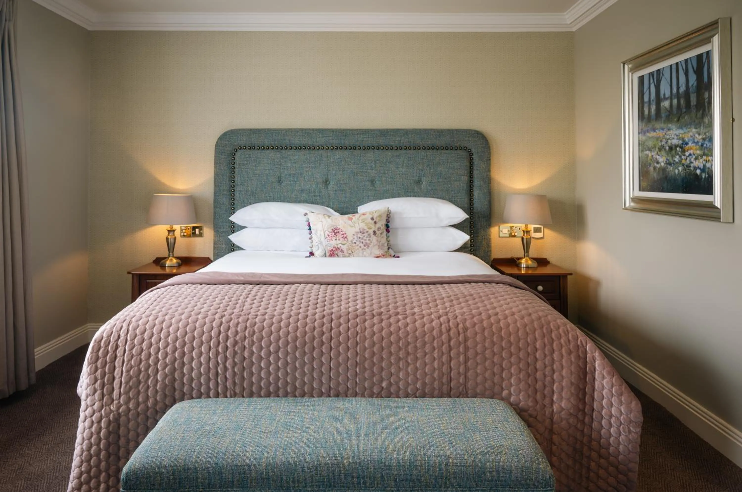 Bed in Ballygarry Estate Hotel & Spa