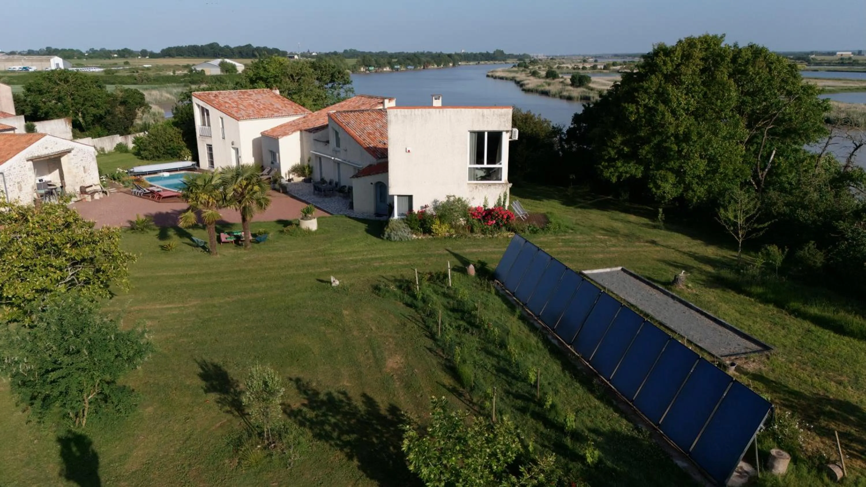 Bird's eye view in La Charentine