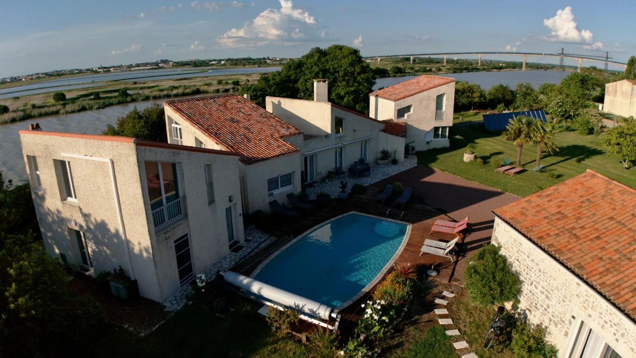 Bird's eye view in La Charentine