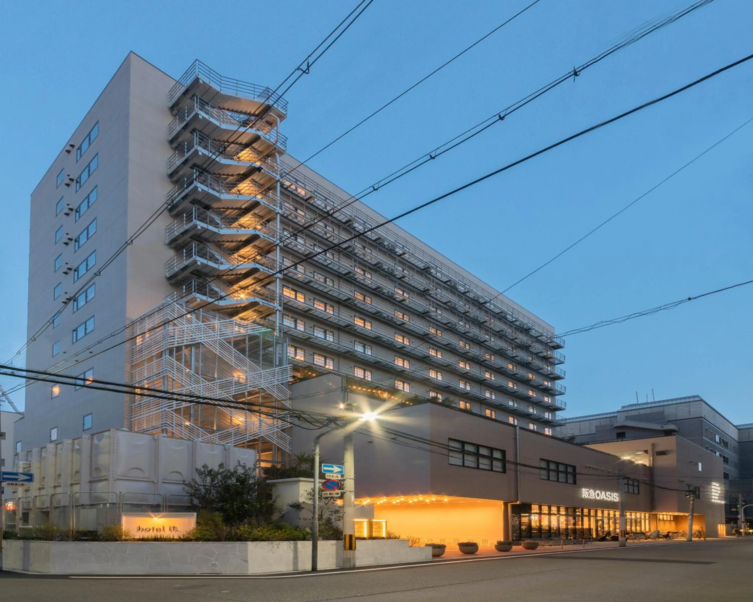 Property building in Hotel It Osaka Shinmachi