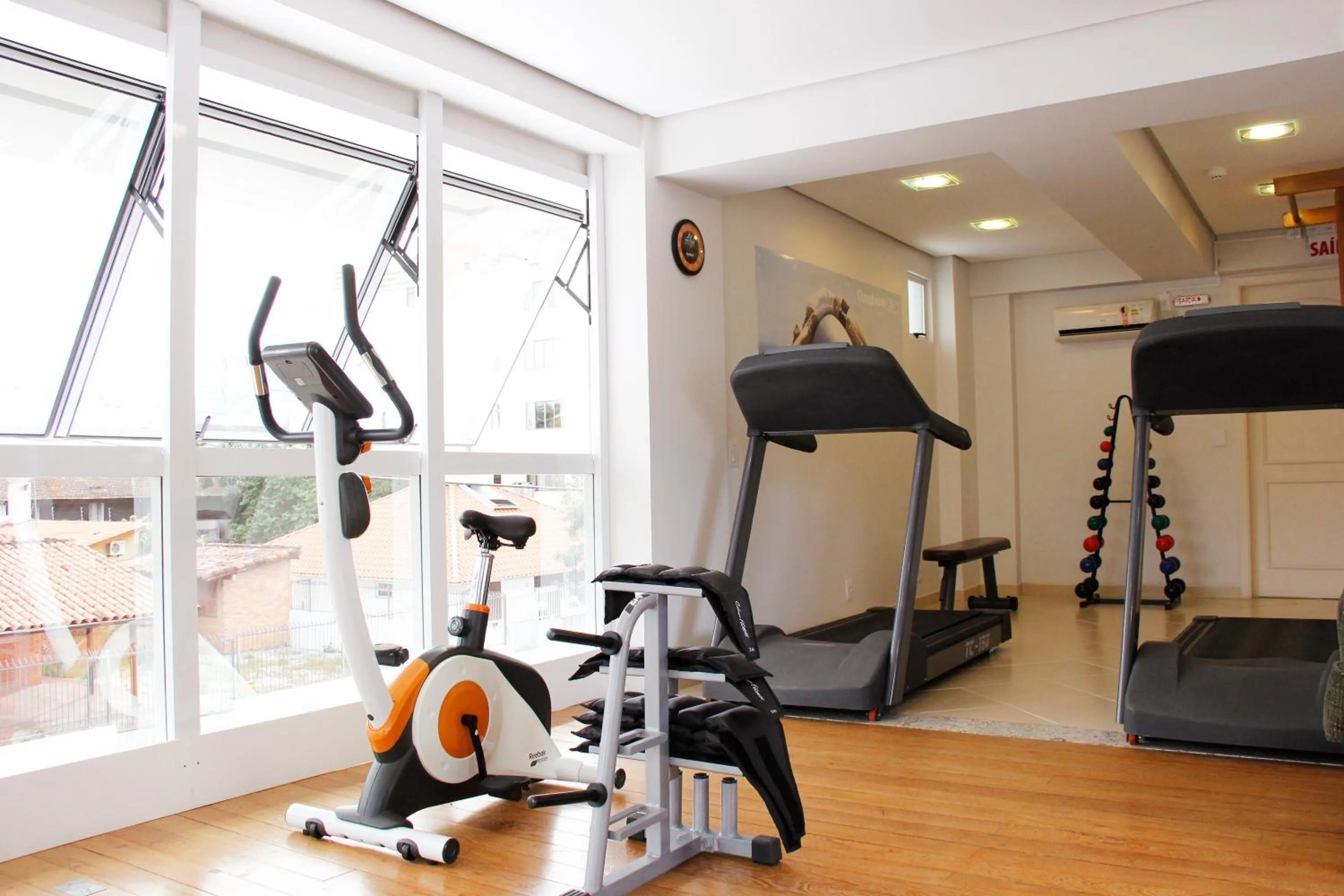 Fitness centre/facilities in Hotel Porto Madero