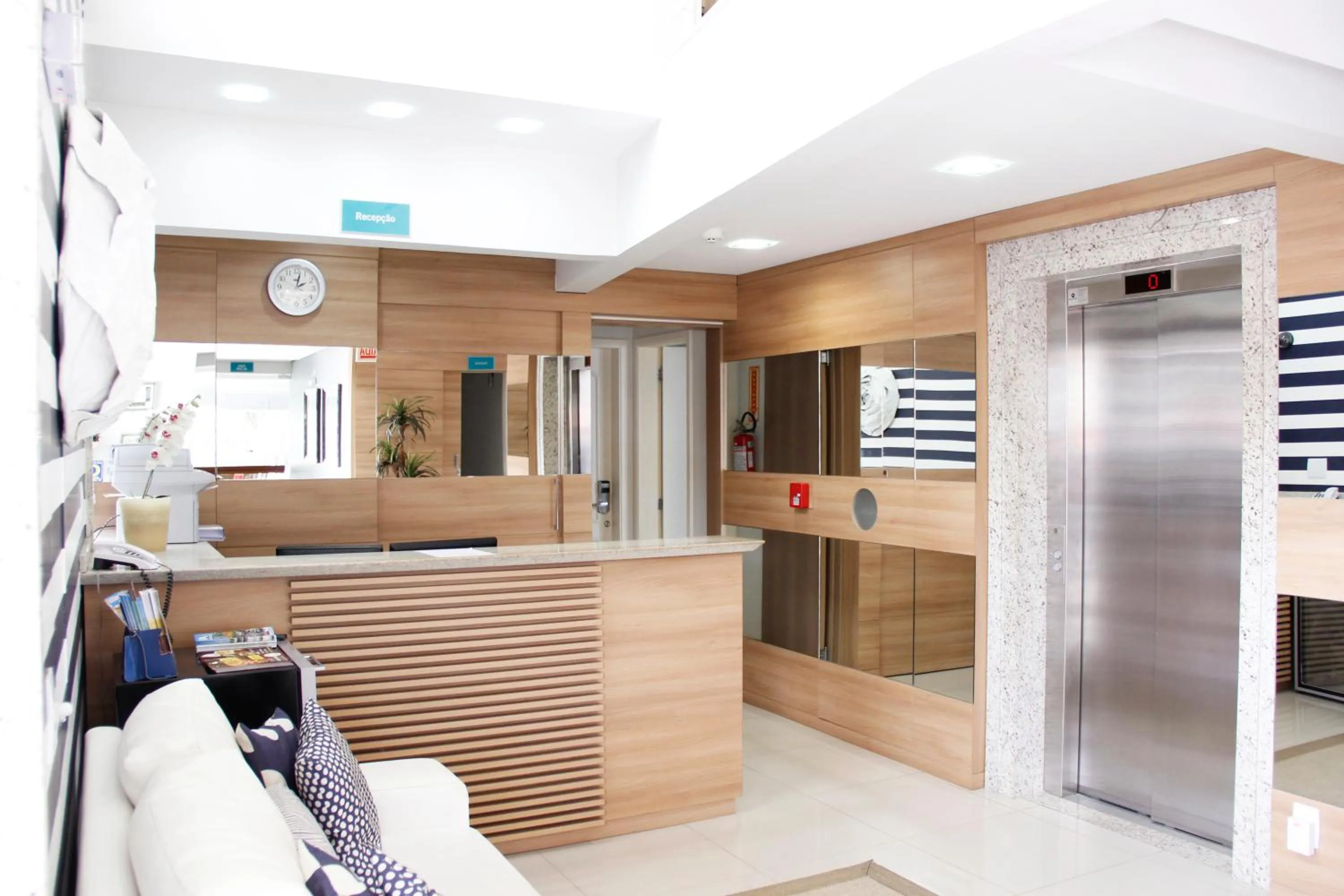 Lobby or reception in Hotel Porto Madero