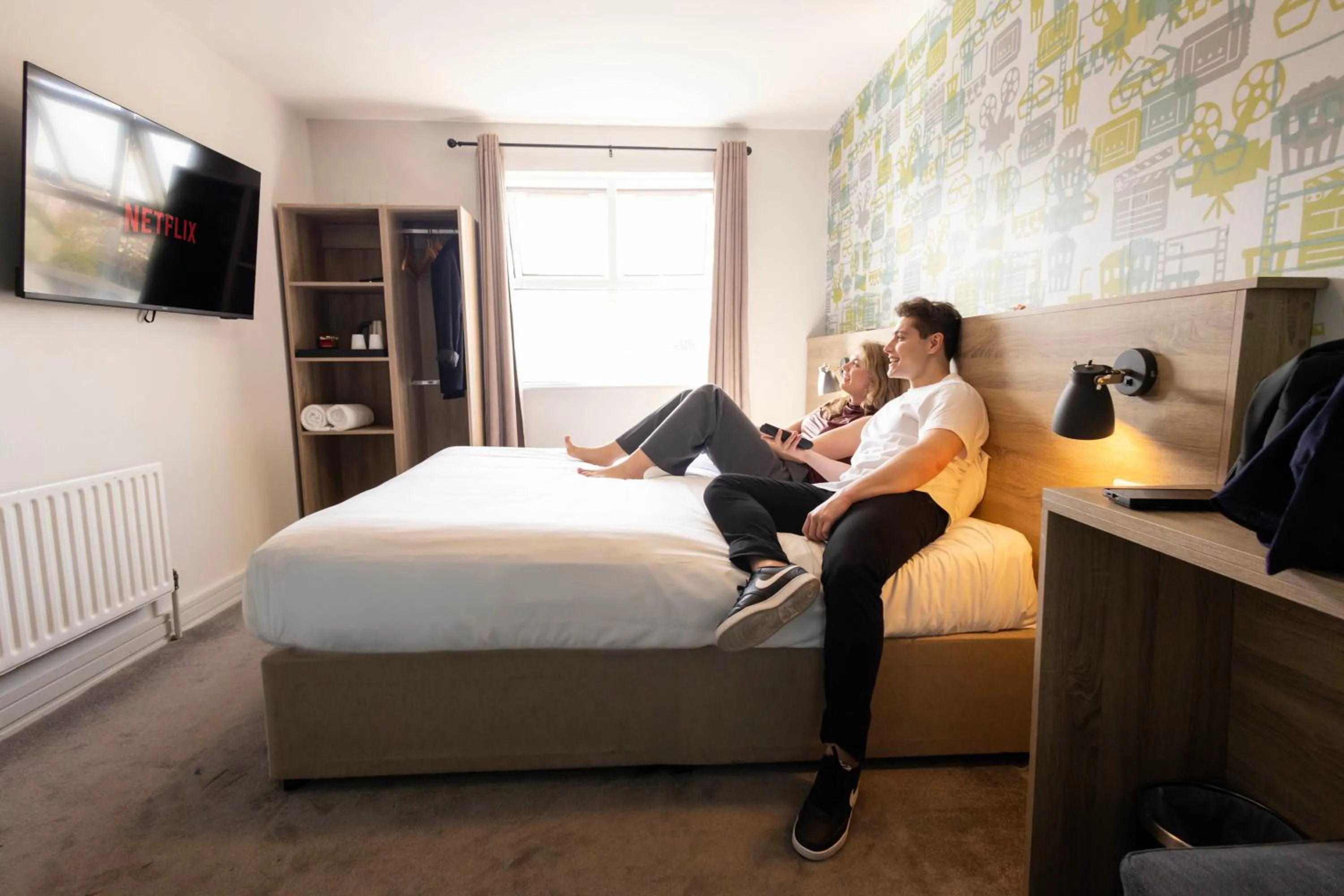 Bed in The Camden Street Hotel