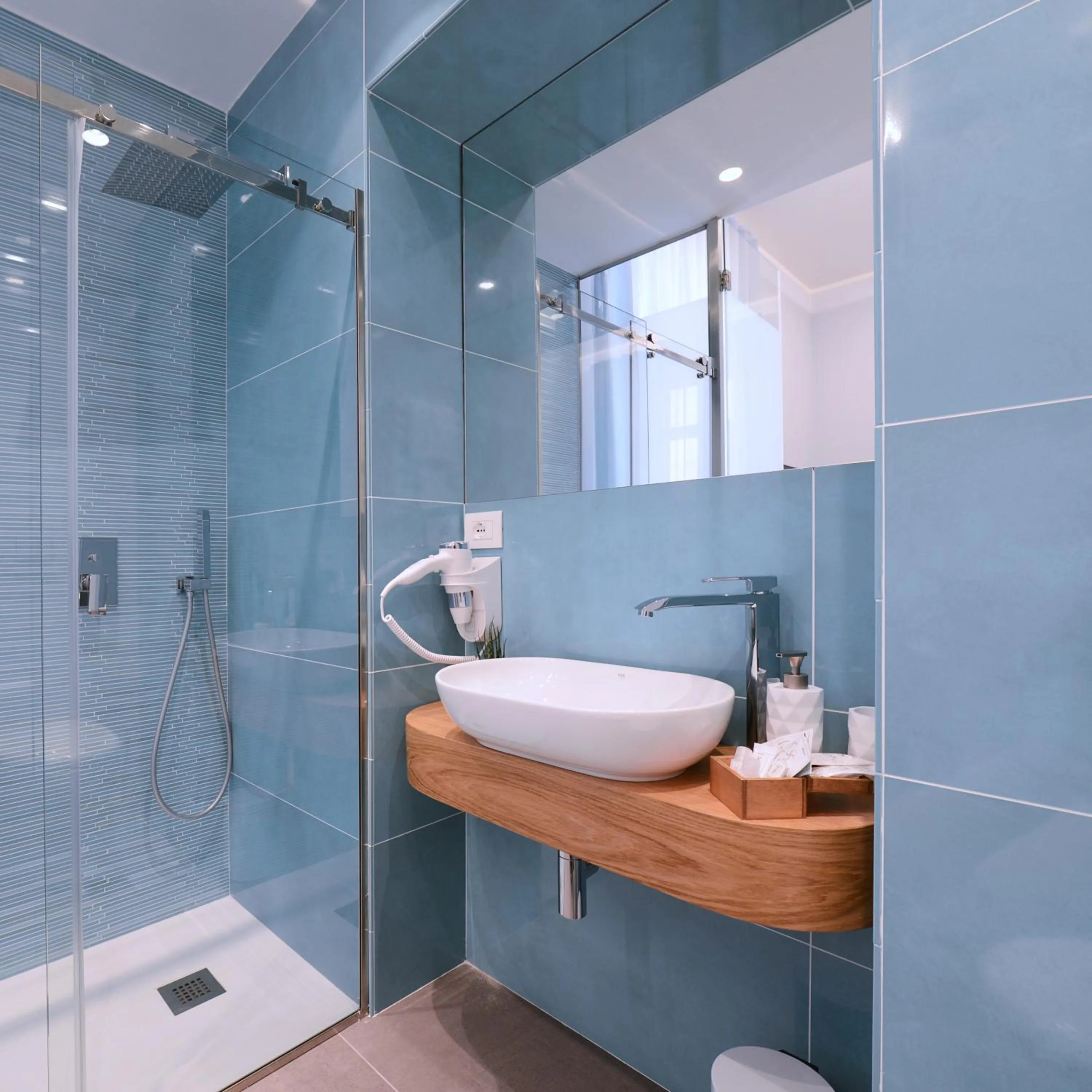 Bathroom in In Centro B&B