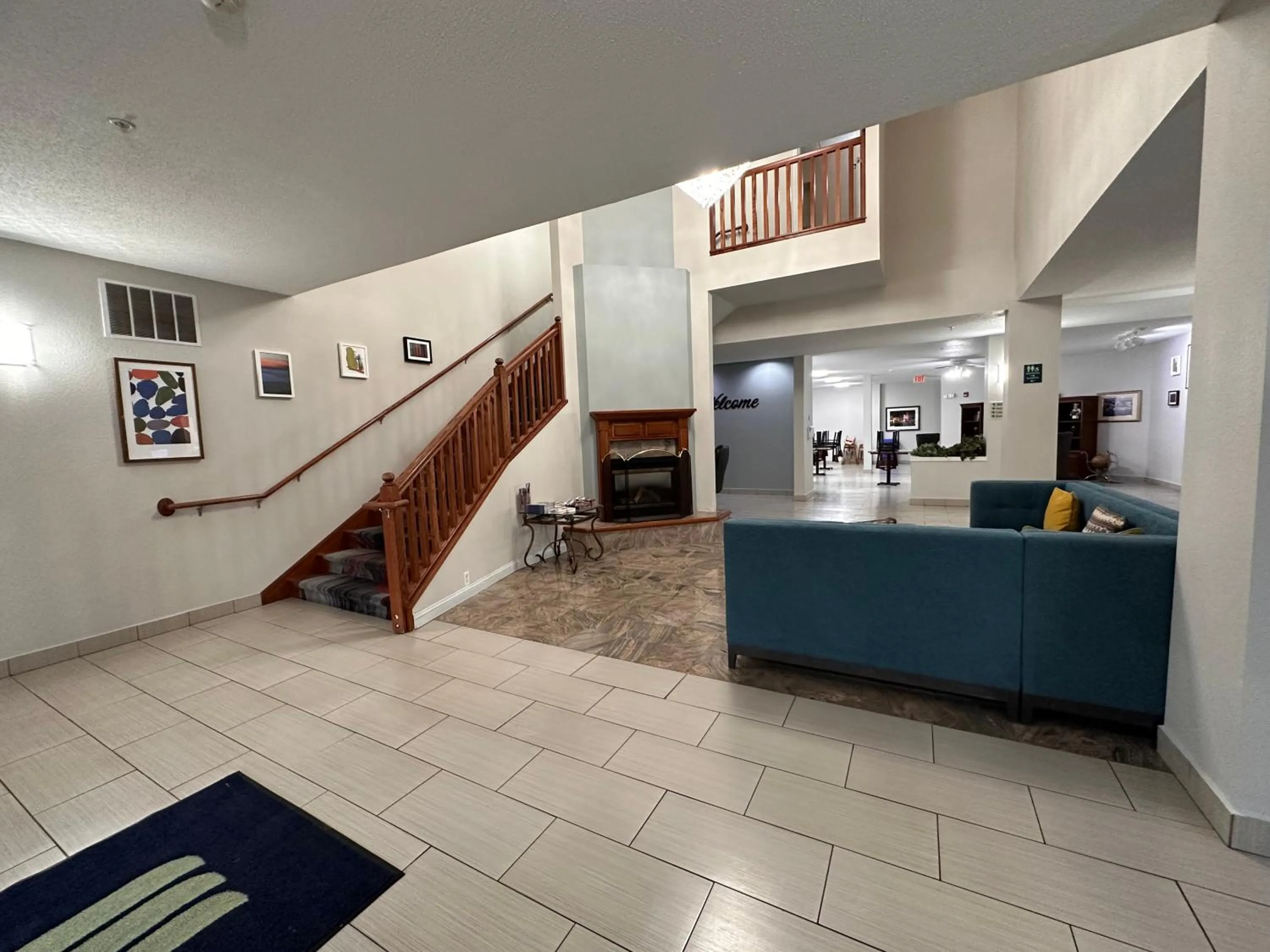 Lobby or reception in MainStay Suites Madison Airport