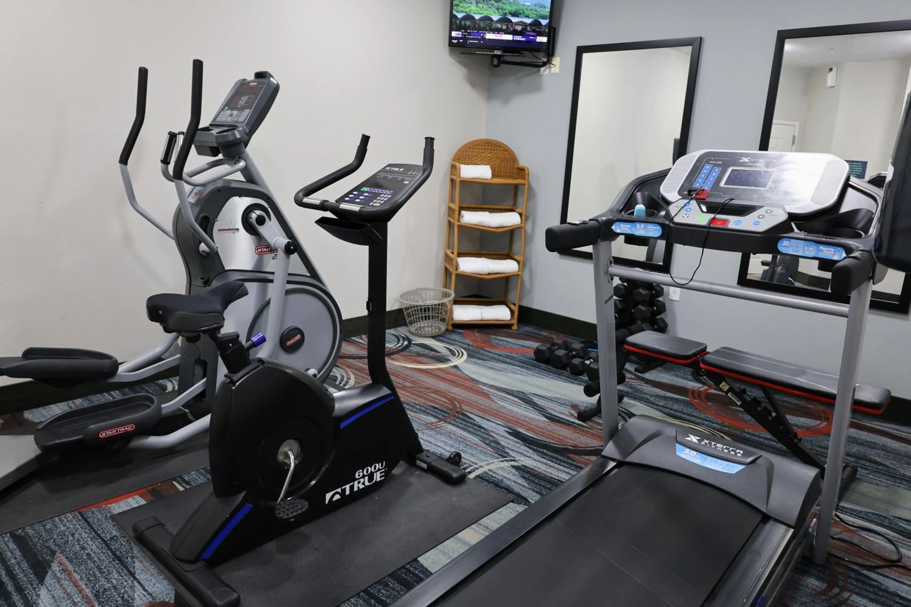 Fitness centre/facilities in MainStay Suites Madison Airport