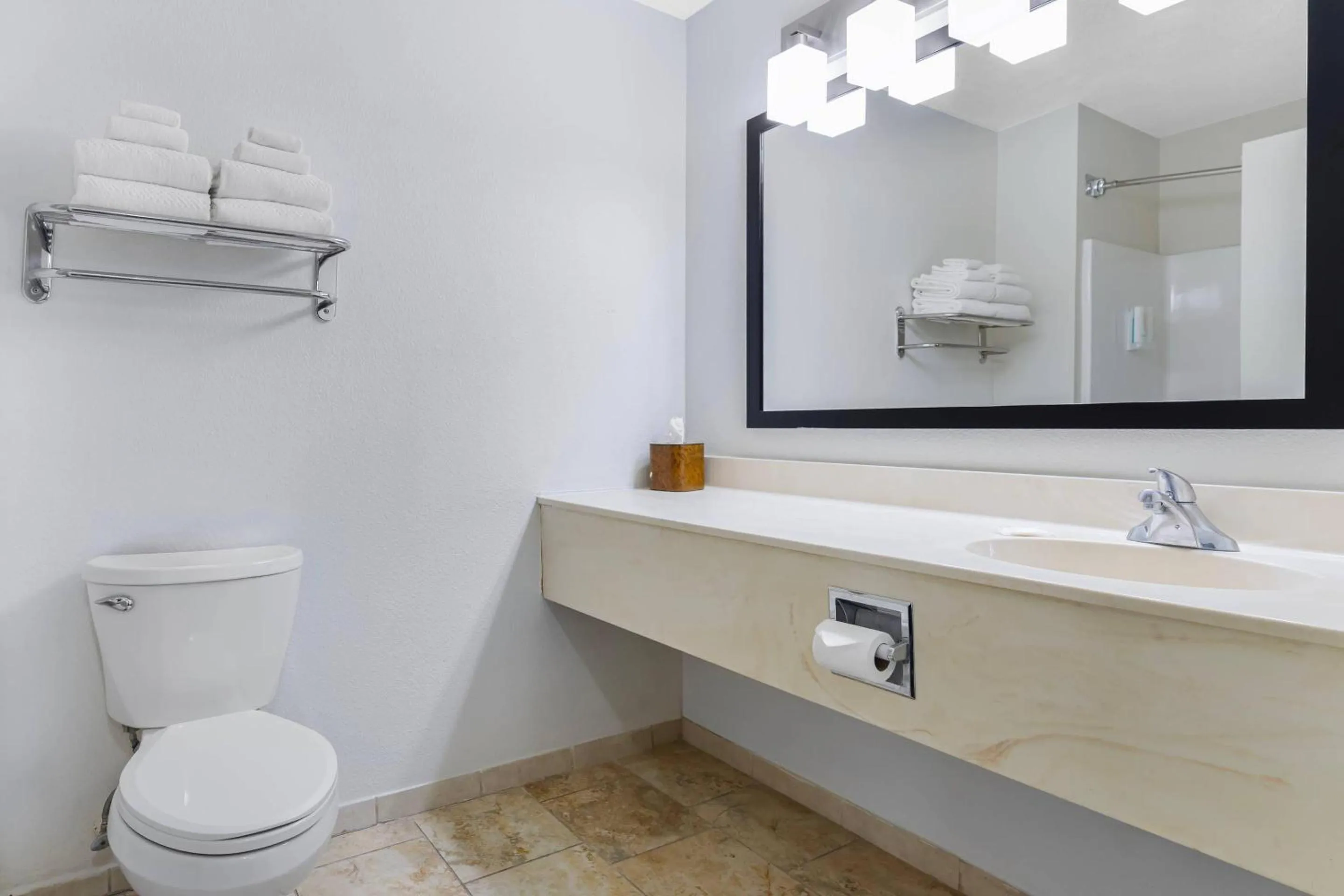 Toilet in MainStay Suites Madison Airport