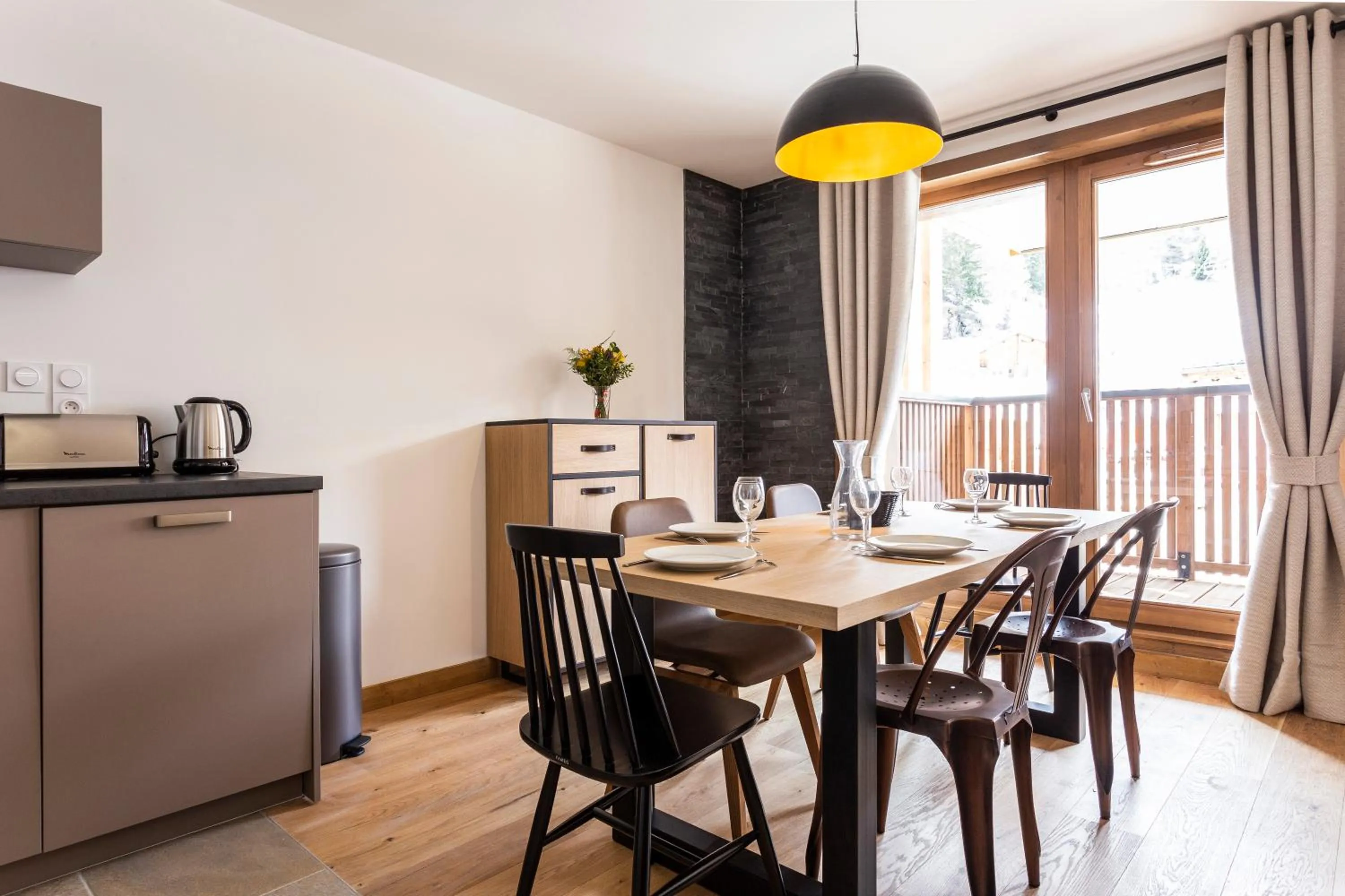 Kitchen or kitchenette in TERRESENS - Le Diamant des Neiges