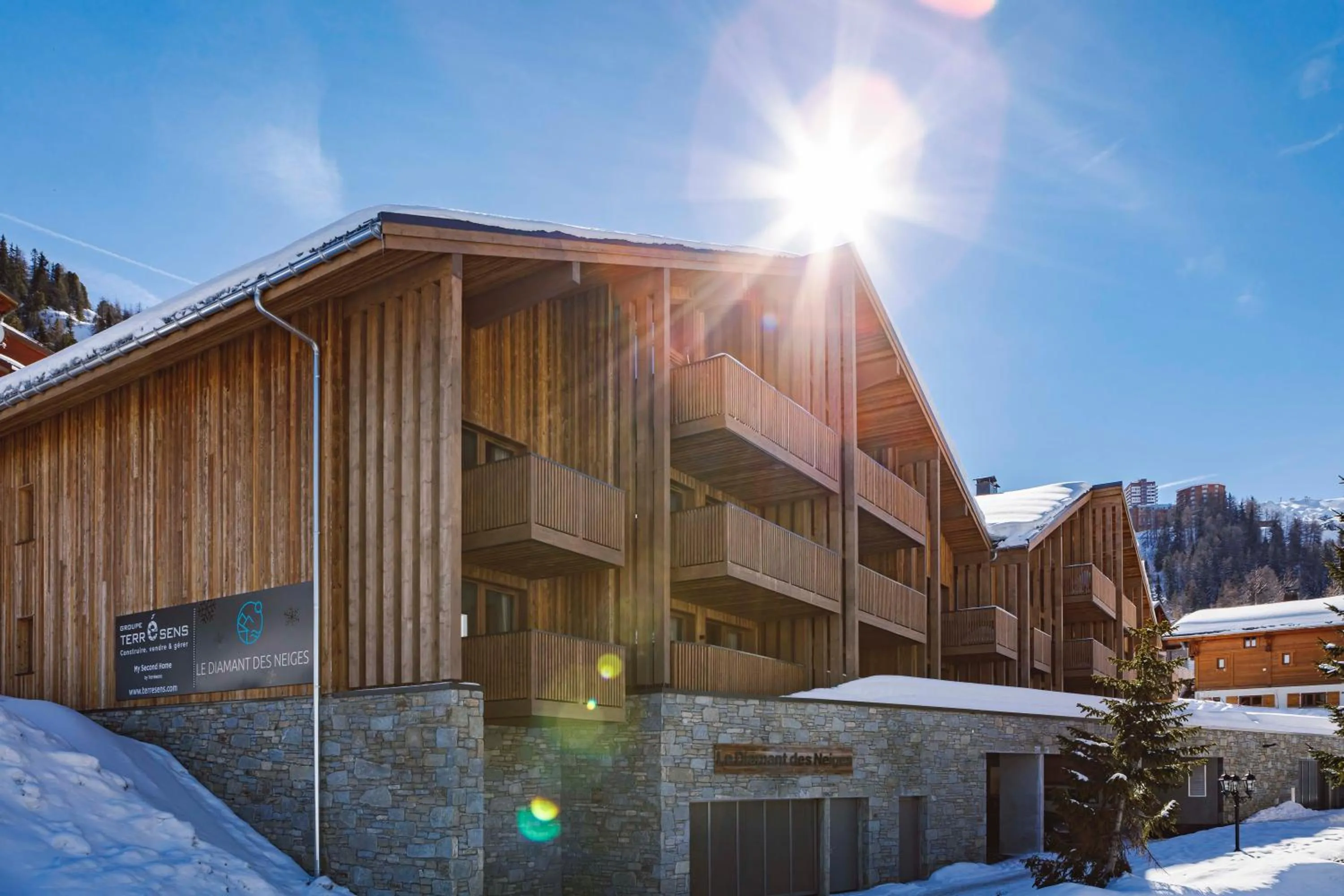 Property building in TERRESENS - Le Diamant des Neiges