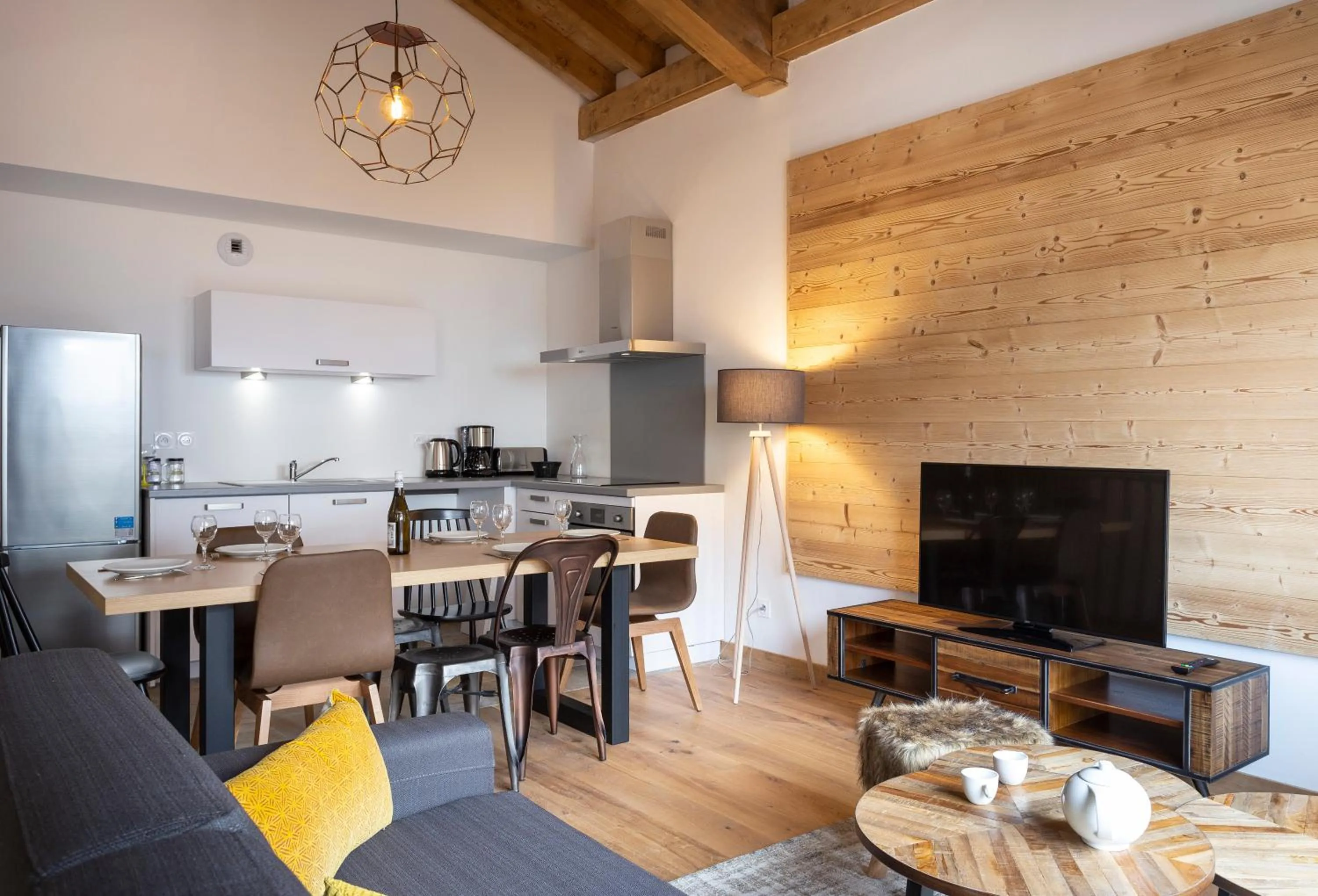 Living room in TERRESENS - Le Diamant des Neiges