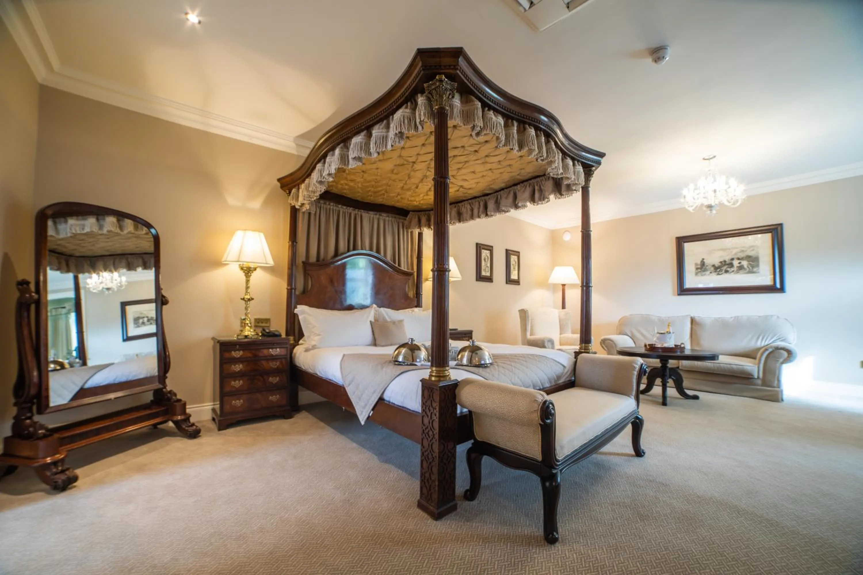 Seating Area in Finnstown Castle Hotel
