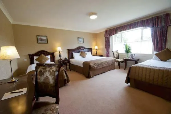 Bedroom in Finnstown Castle Hotel