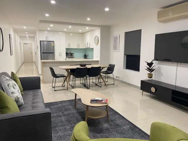 Seating area in Redvue Holiday Apartments