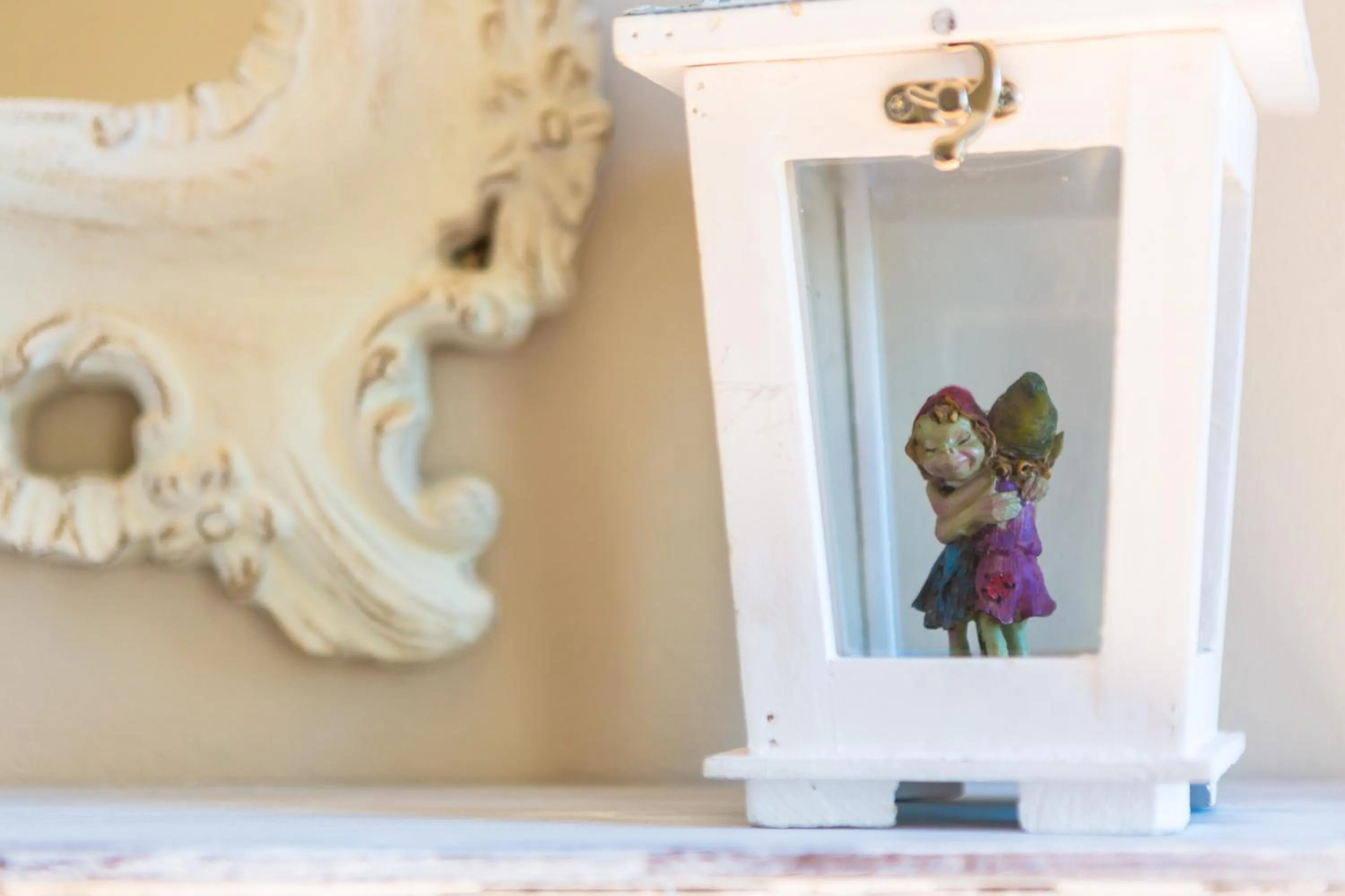 Decorative detail in B&B Il Folletto del Lago