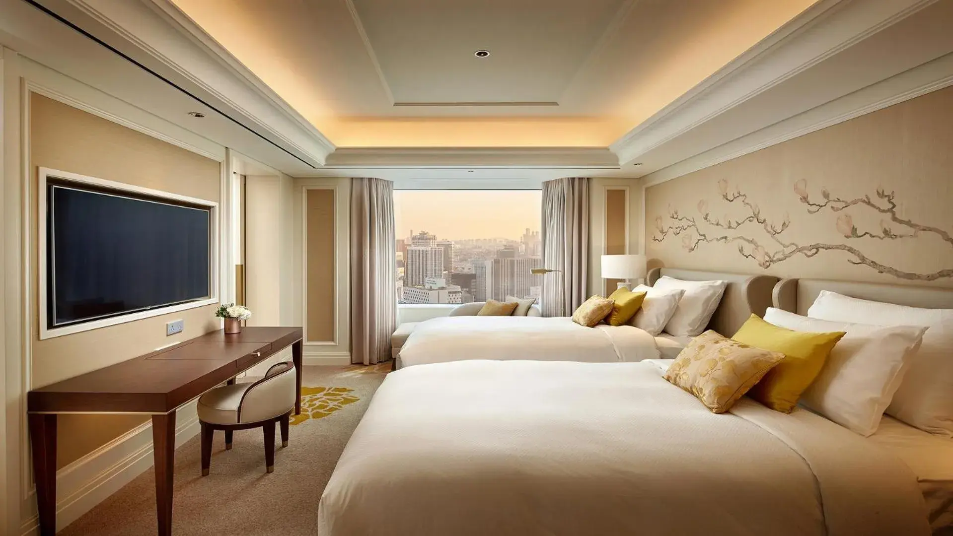 Executive Tower Deluxe Suite Twin Room – La Cime Access Included in Lotte Hotel Seoul Executive Tower Deluxe Suite Twin Room – La Cime Access Included in Lotte Hotel Seoul