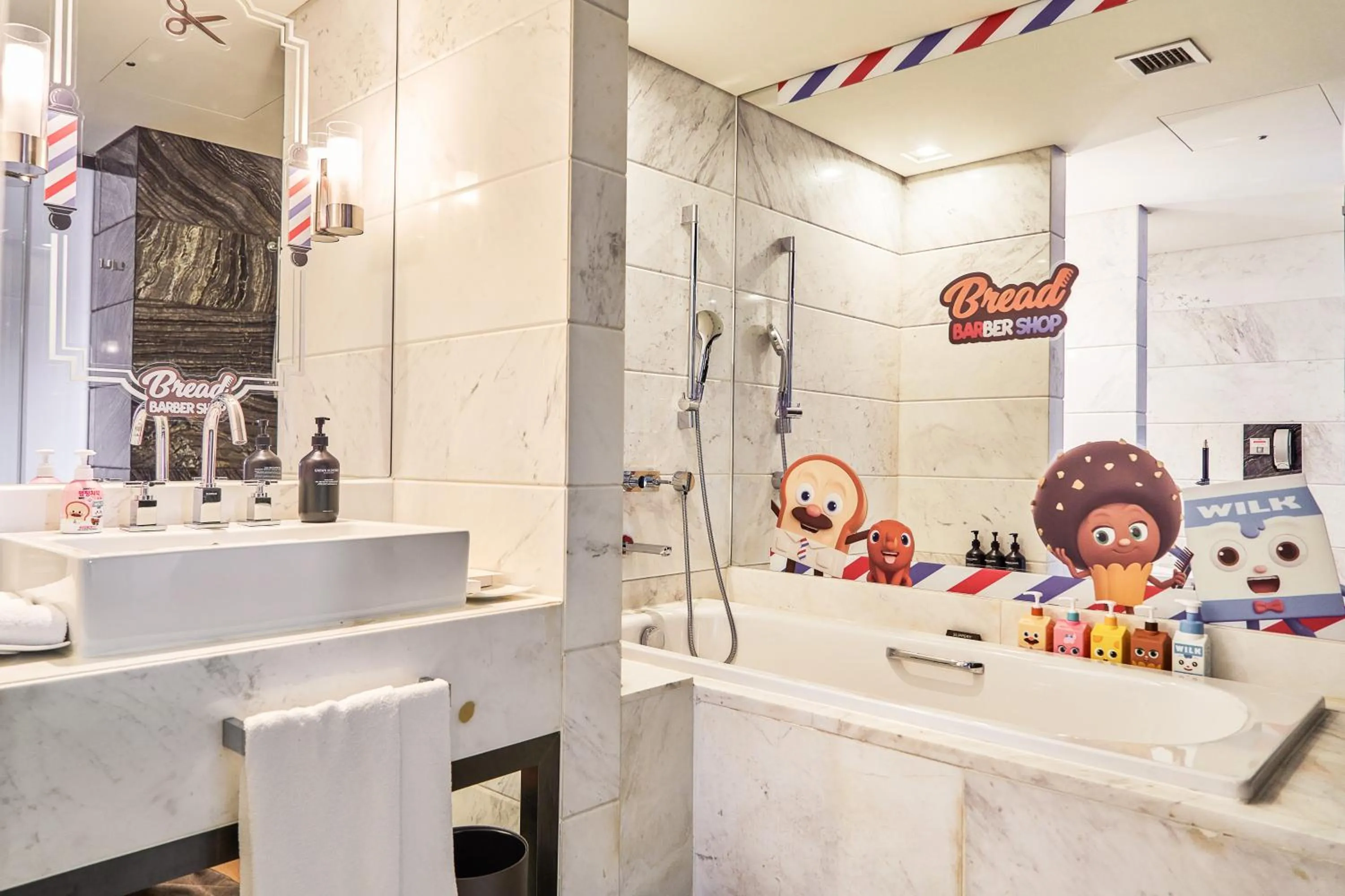 Bathroom in Lotte Hotel Seoul