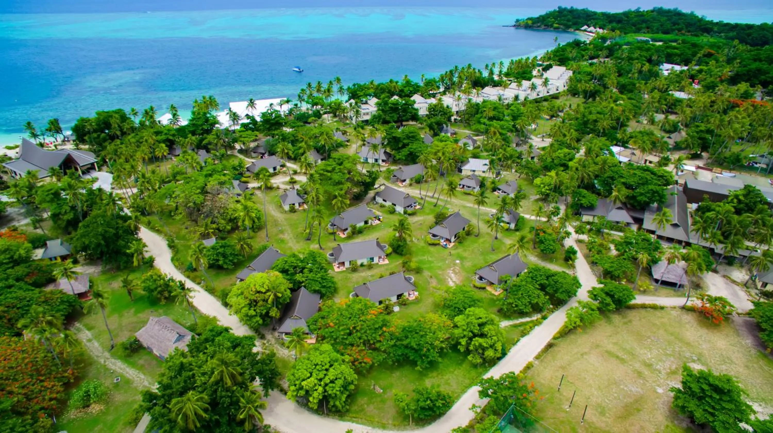 Property building in Mana Island Resort & Spa - Fiji