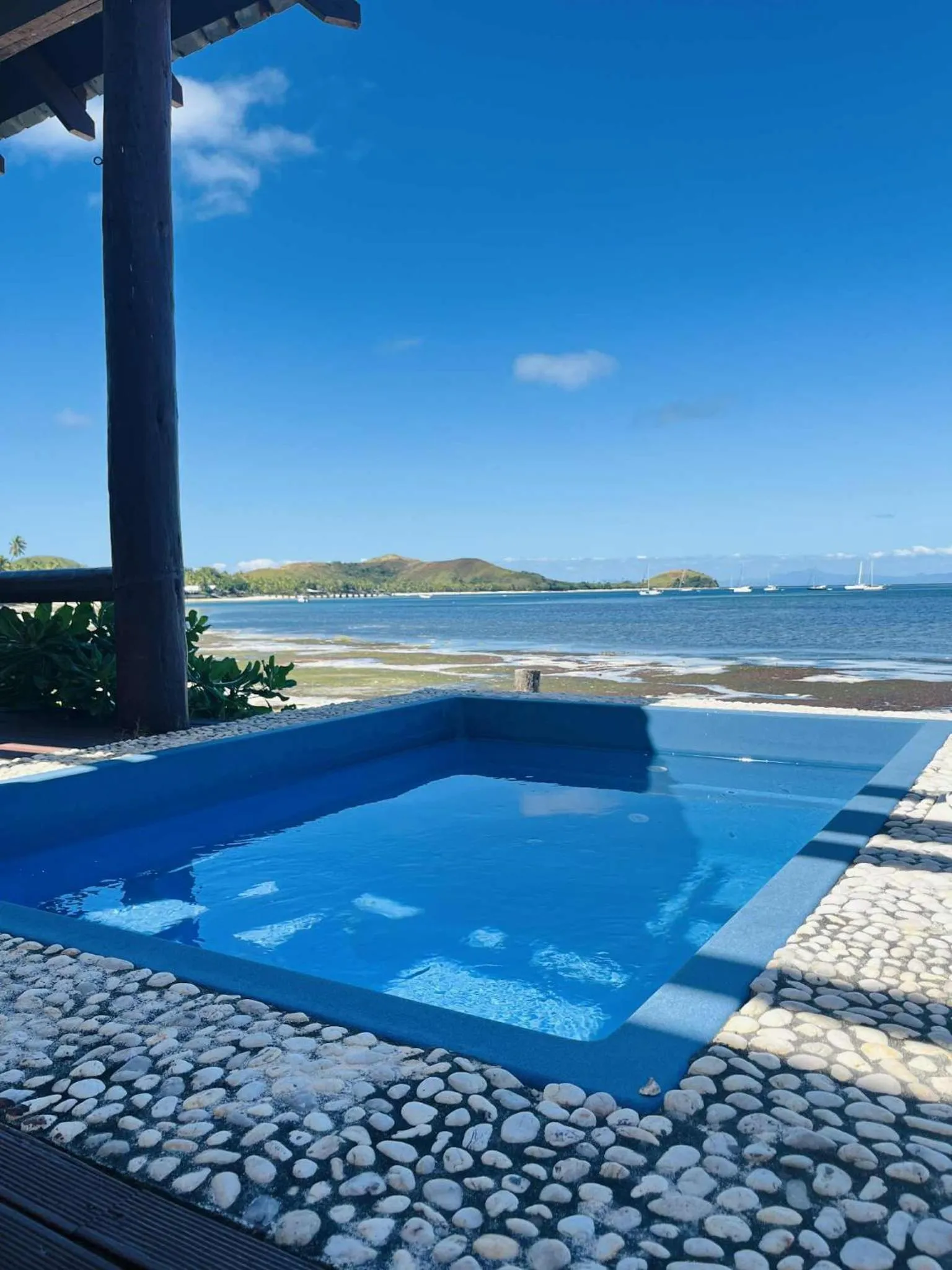 Swimming pool in Mana Island Resort & Spa - Fiji