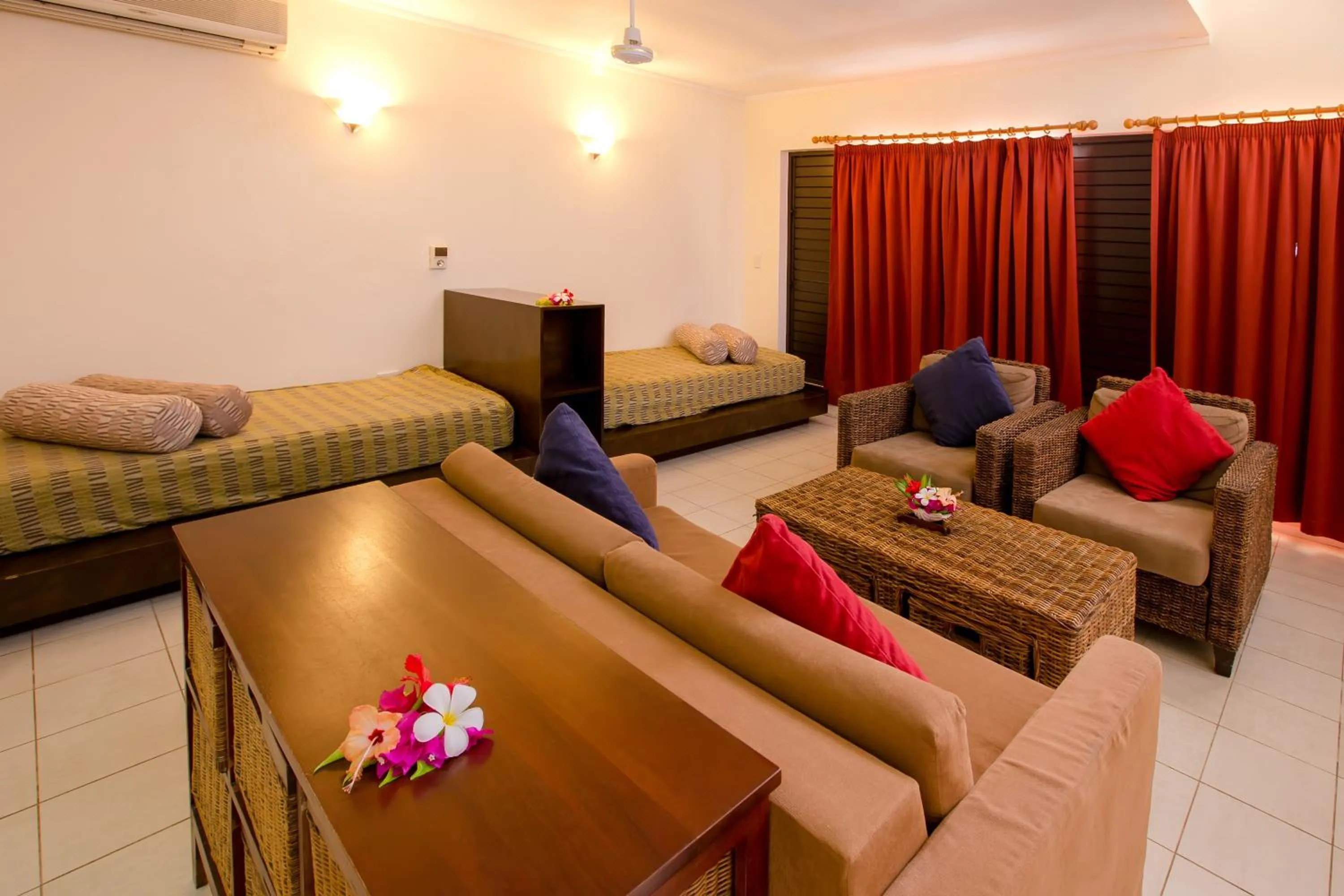 Bed in Mana Island Resort & Spa - Fiji