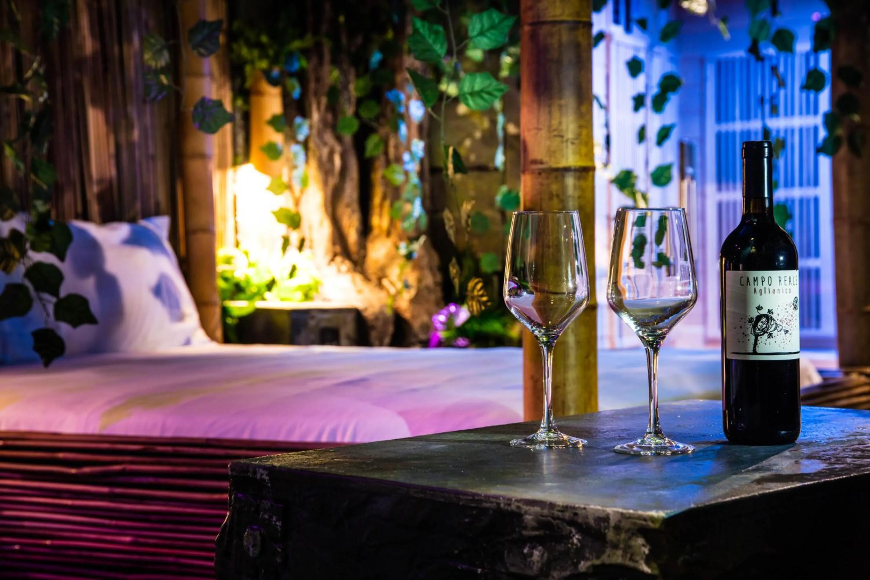 Bed in MagicSuite Guest House Roma Portuense