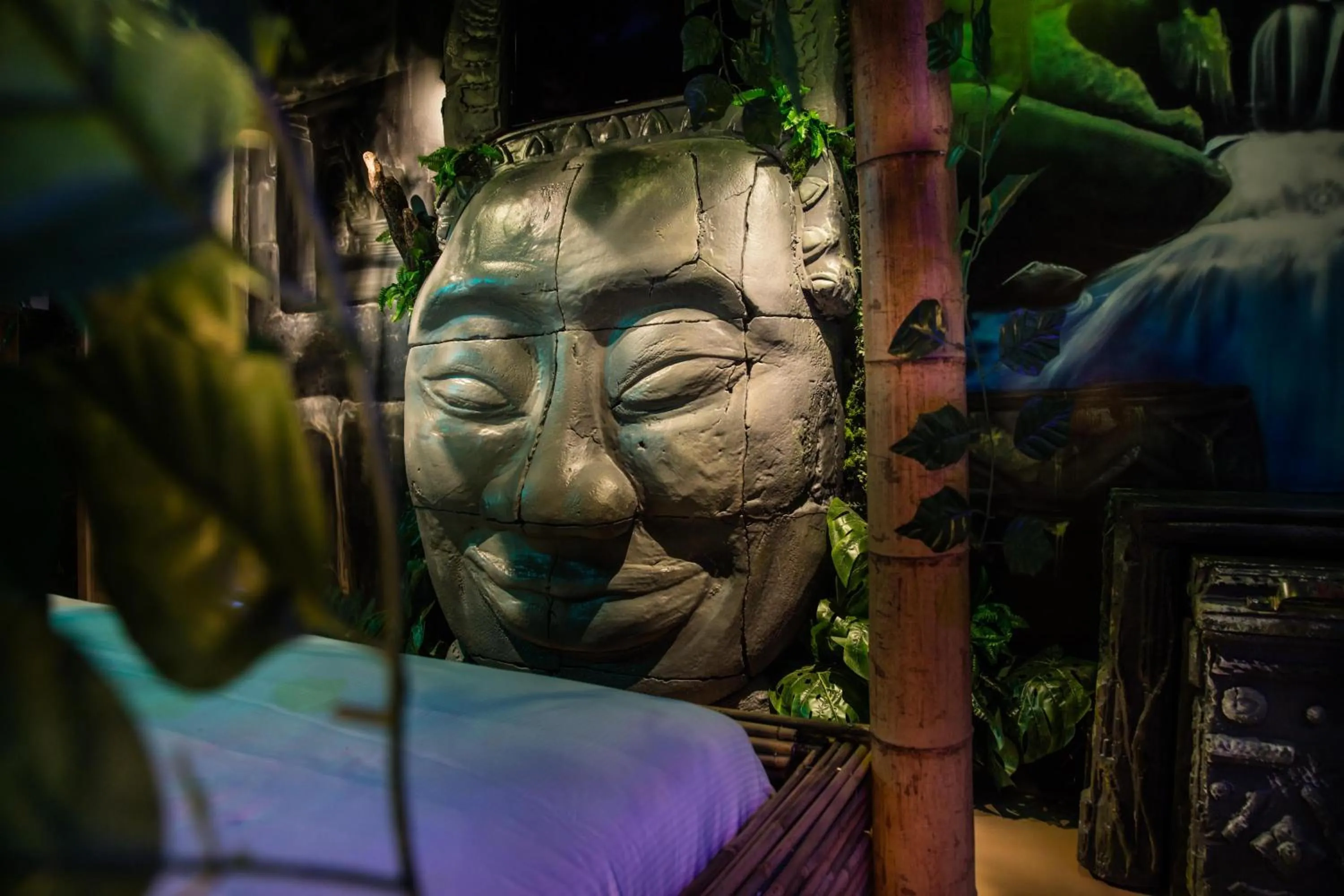 Bed in MagicSuite Guest House Roma Portuense