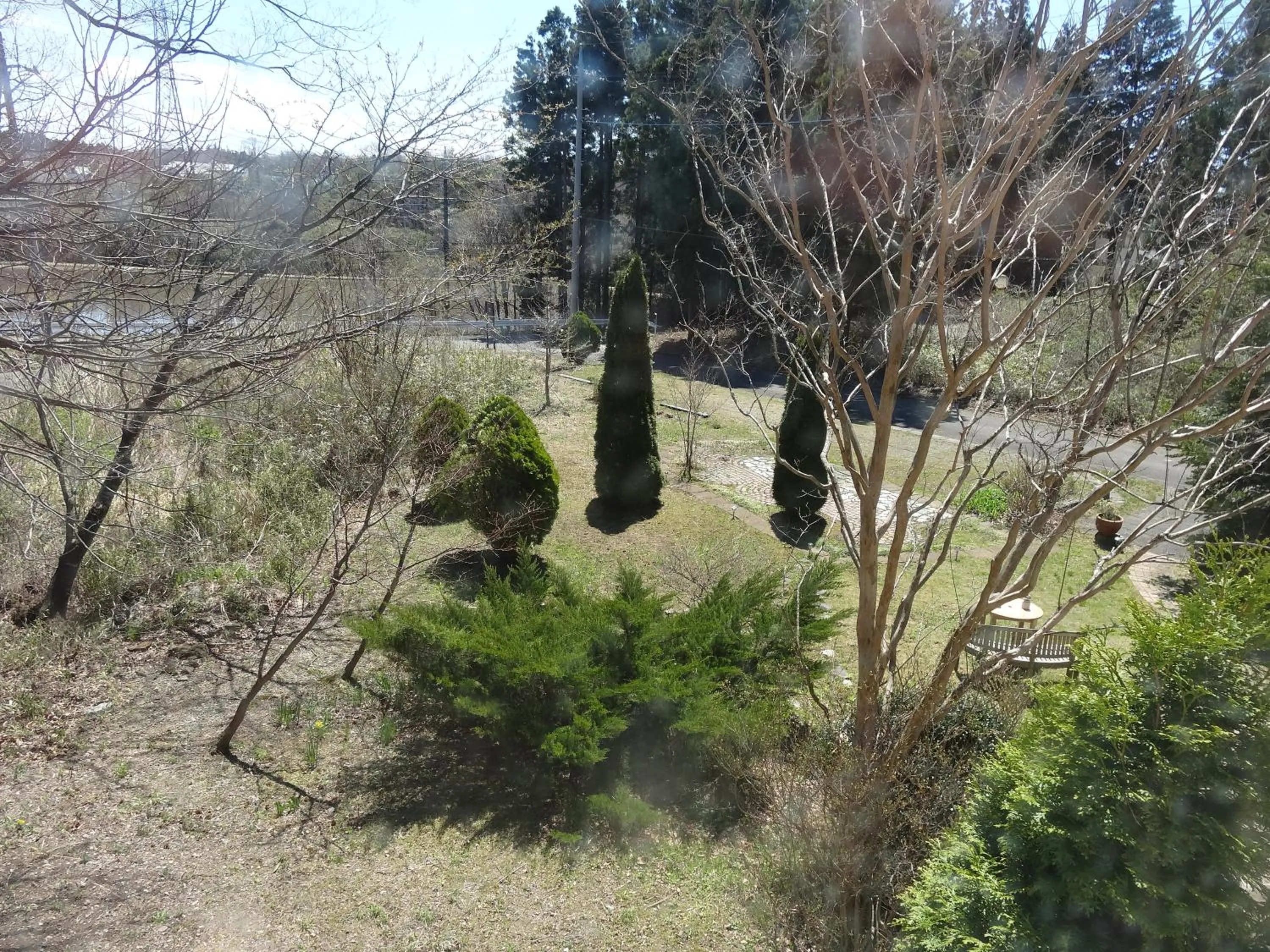 Garden view in Gasthof Arutany