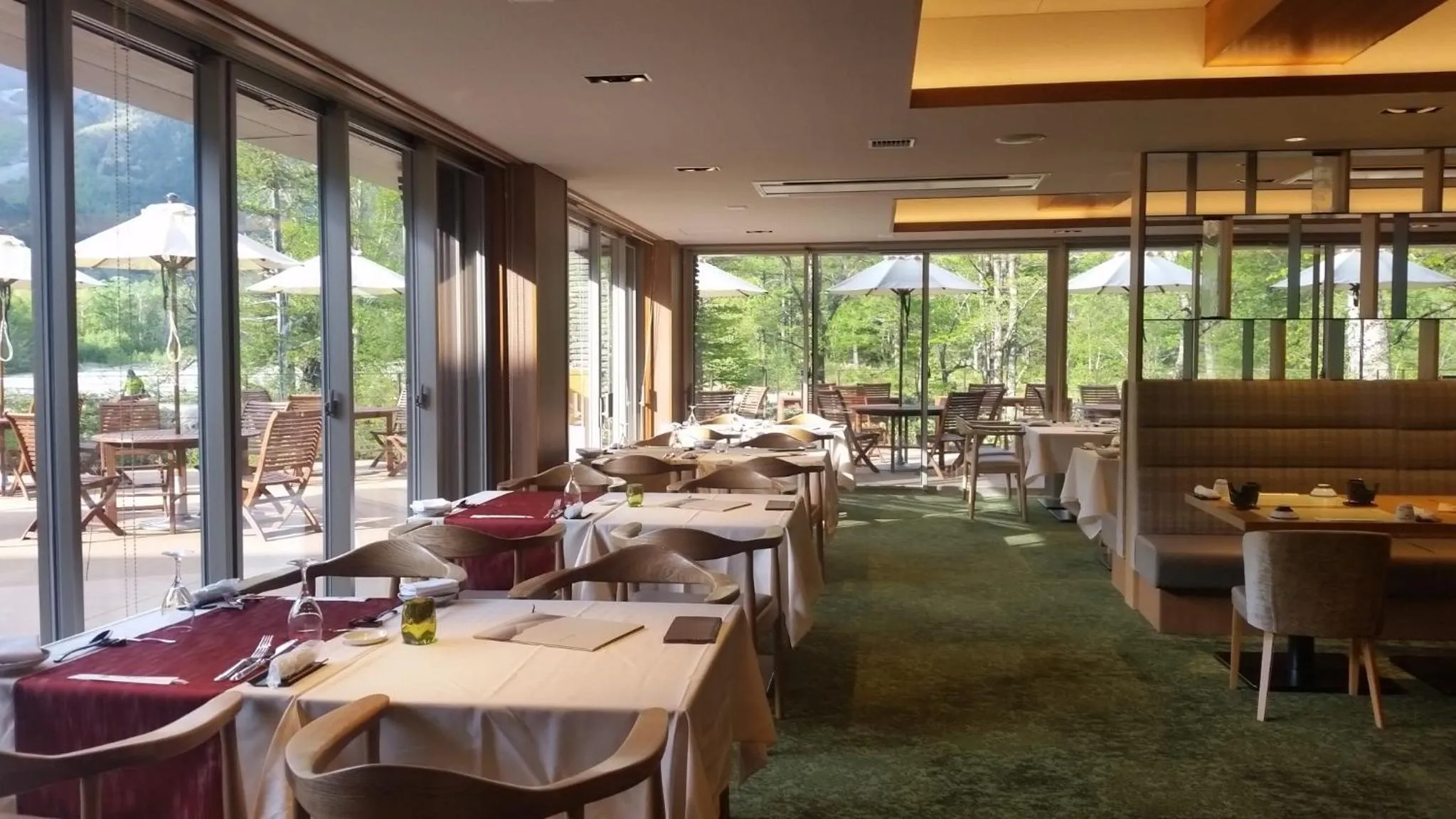 Restaurant/places to eat in Kamikochi Hotel Shirakabaso