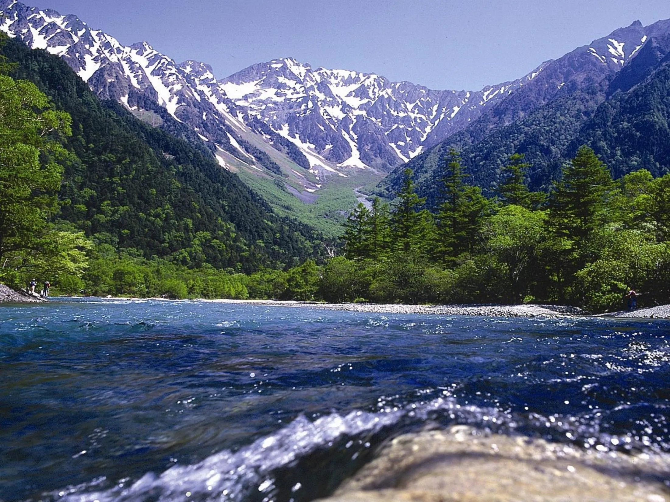Natural landscape in Kamikochi Hotel Shirakabaso