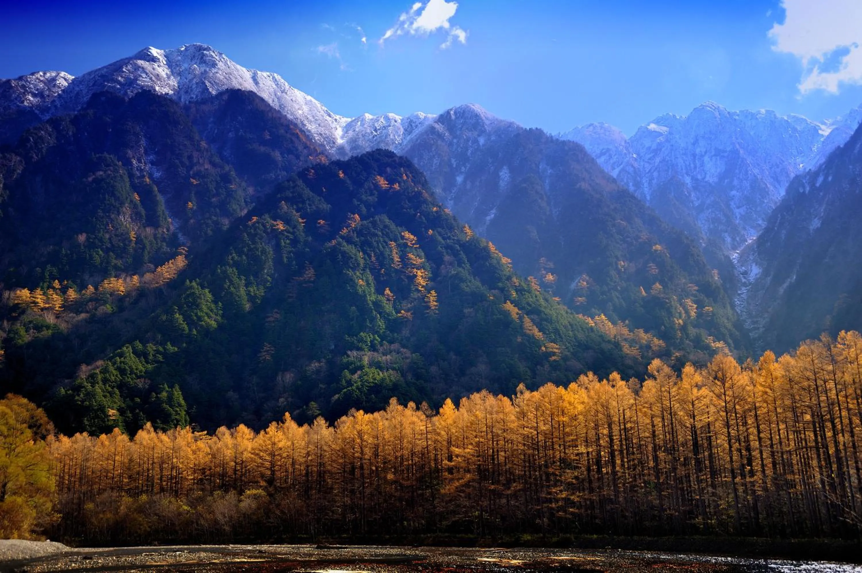Natural landscape in Kamikochi Hotel Shirakabaso