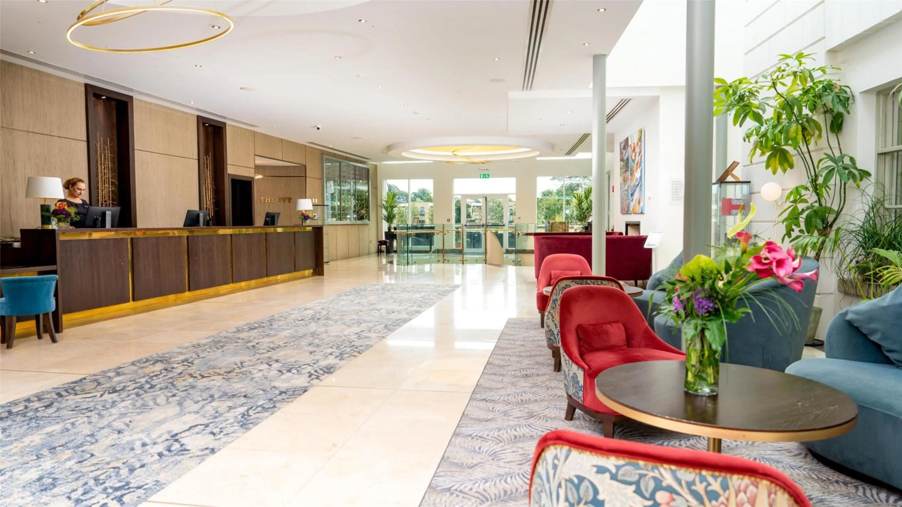 Lobby or reception in Dunboyne Castle Hotel & Spa