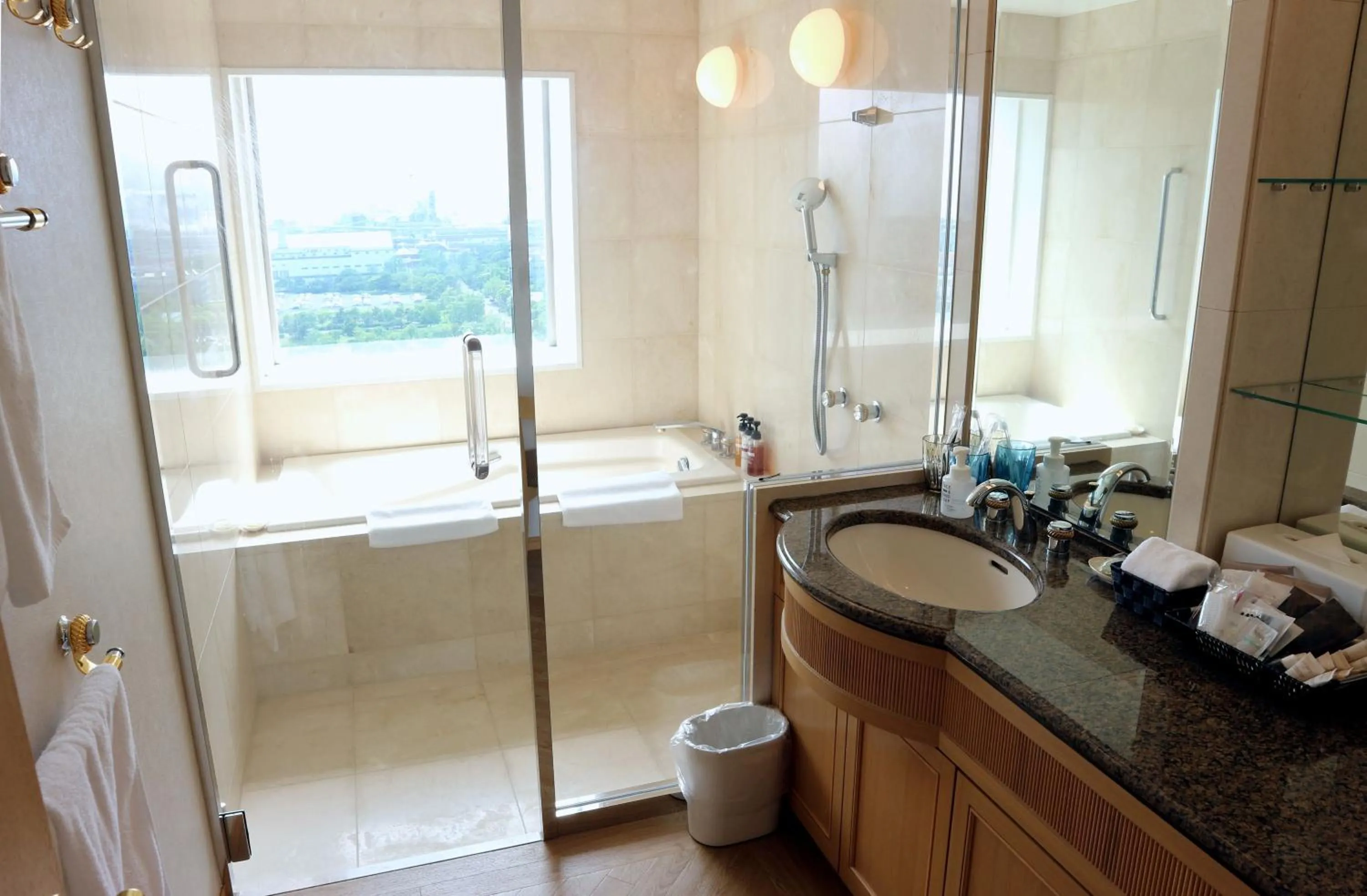 Bathroom in Grand Hotel New Oji