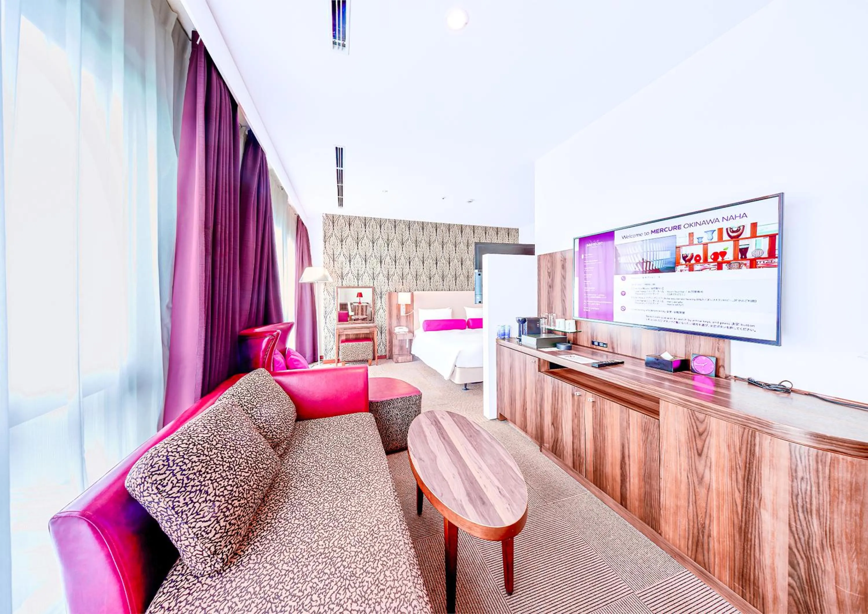 Photo of the whole room in Mercure Okinawa Naha