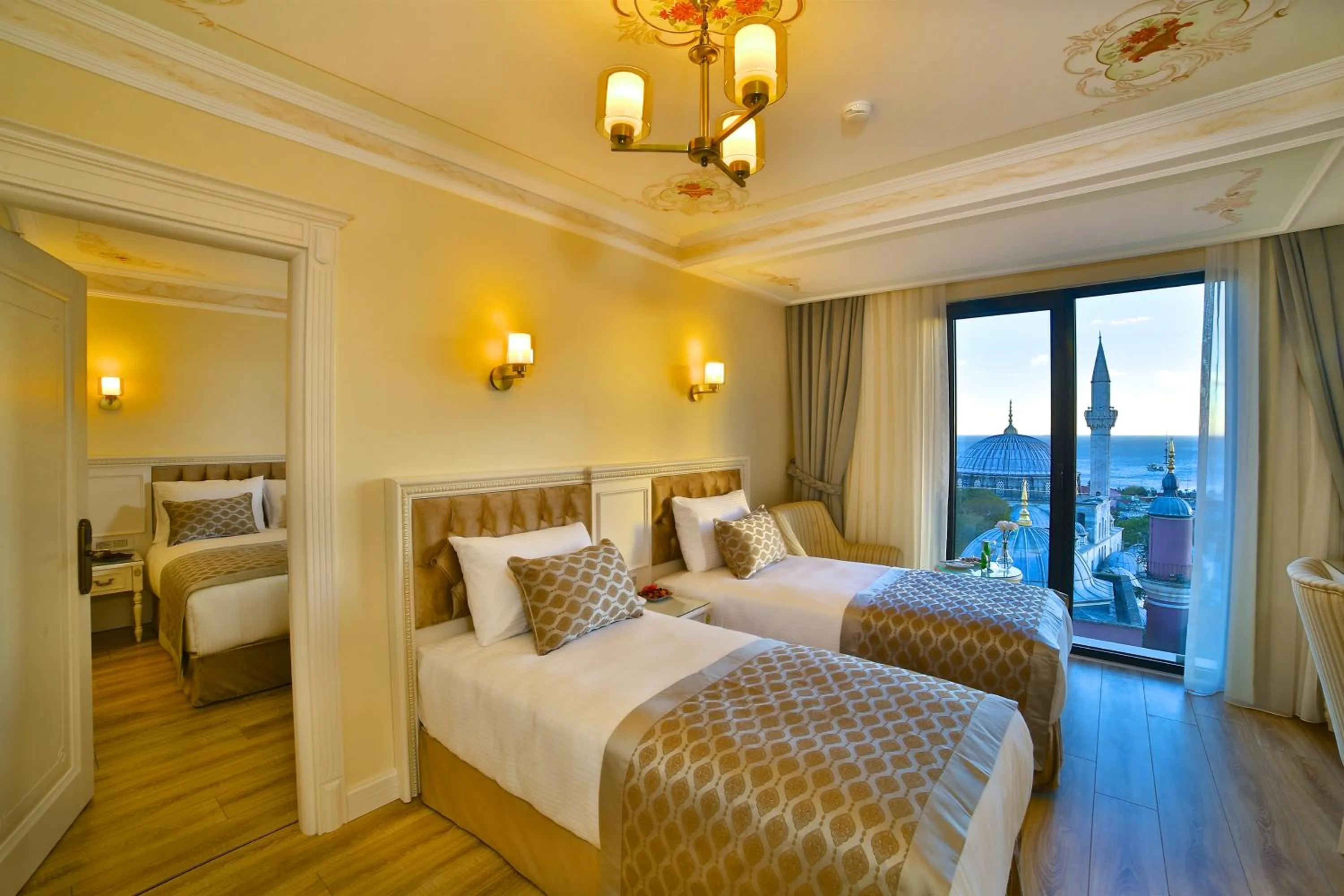 Bed in Yılsam Sultanahmet Hotel