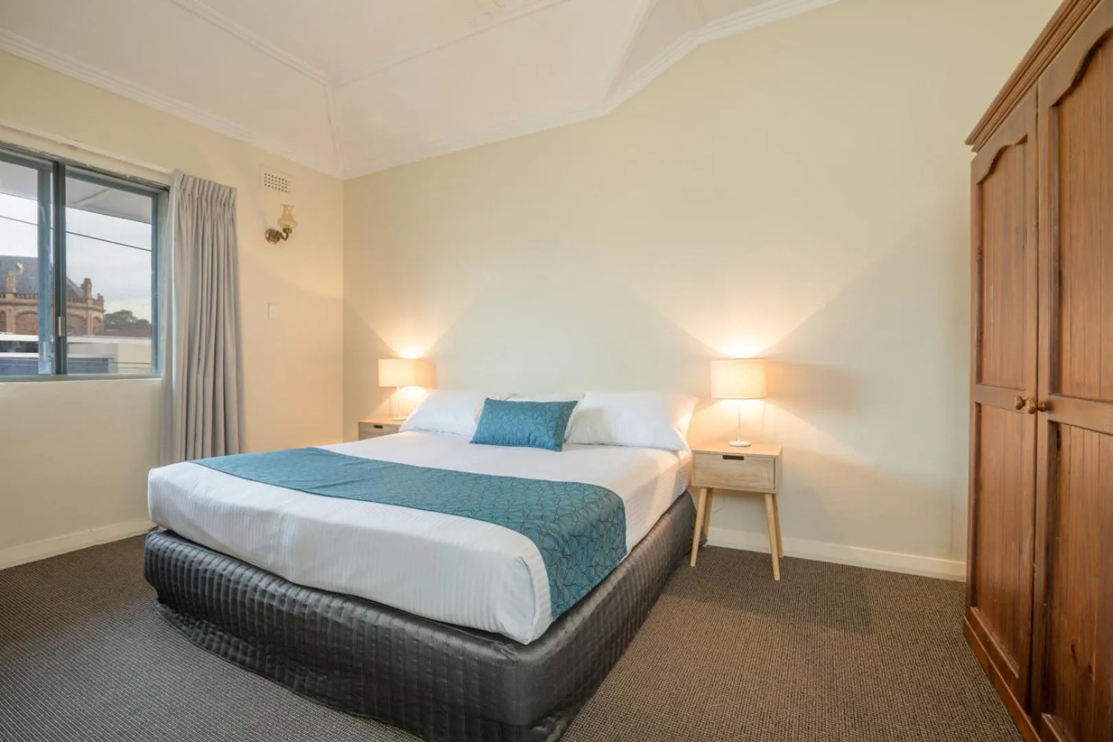 Bed in Greenways Apartments