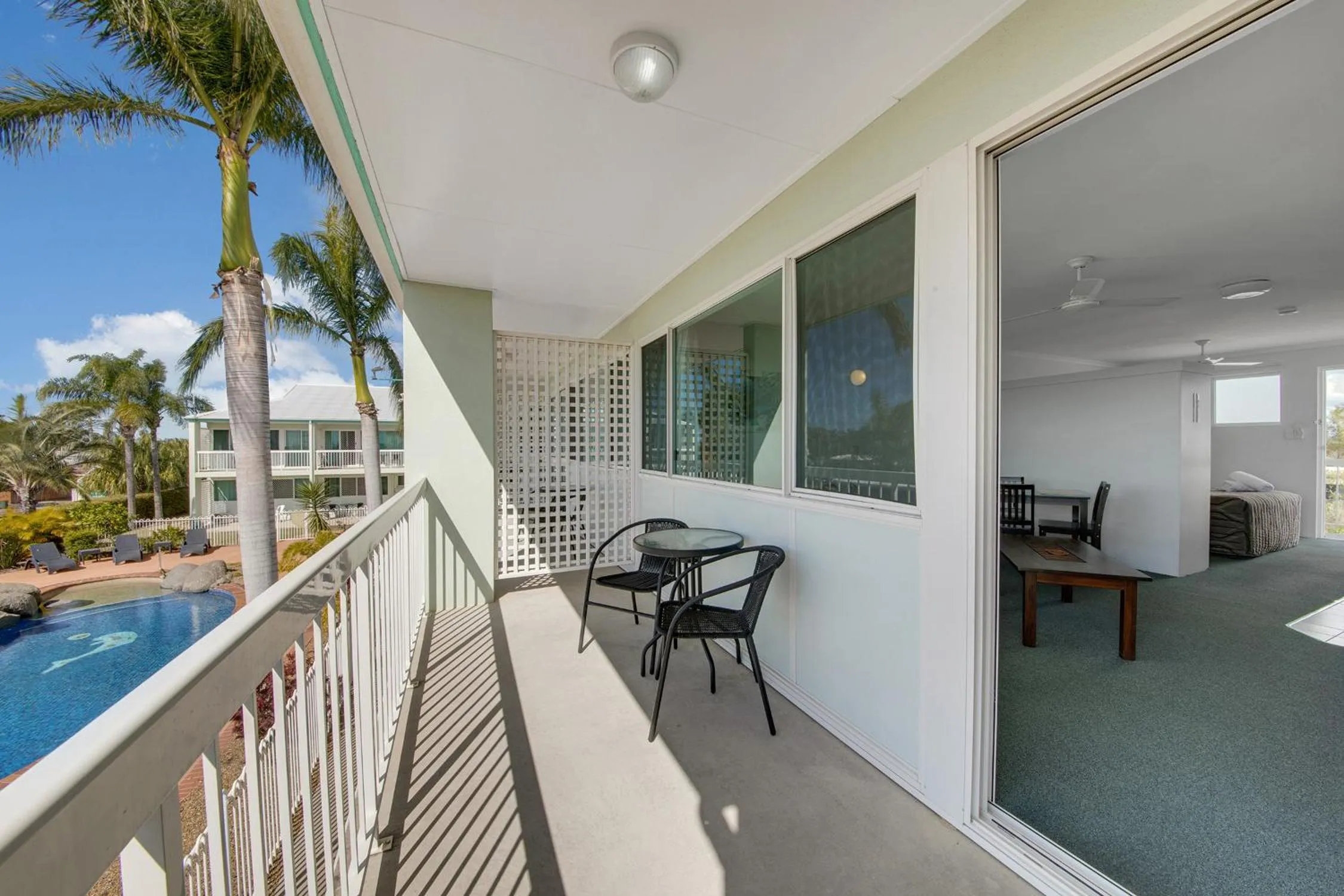 Balcony/Terrace in Reef Adventureland Motel