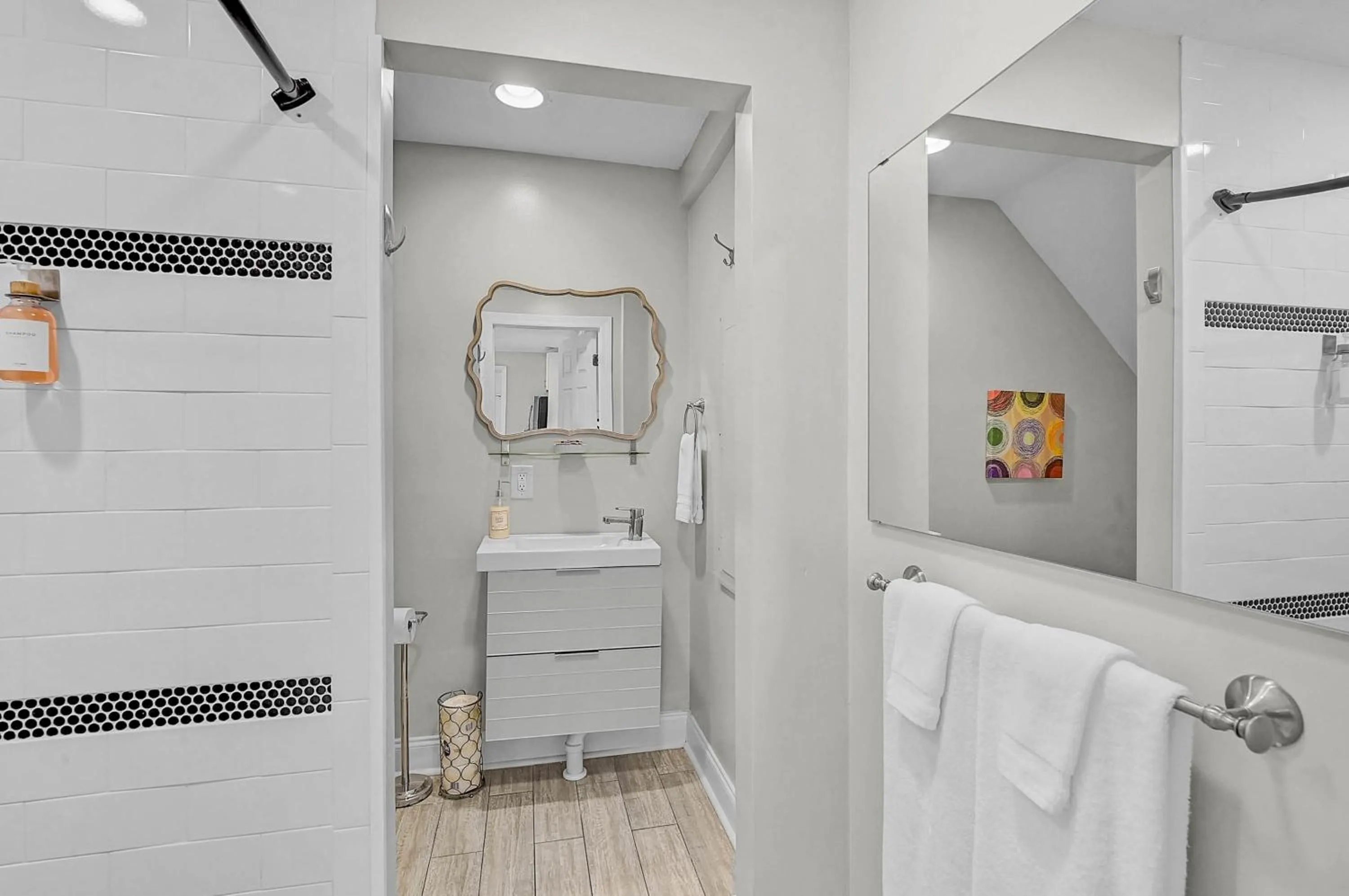 Shower in The Reserve Retreat