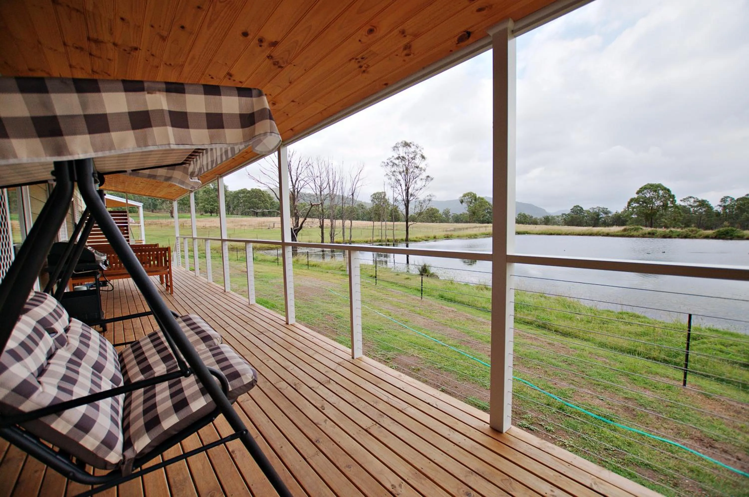 Balcony/Terrace in Starline Alpacas Farmstay Resort