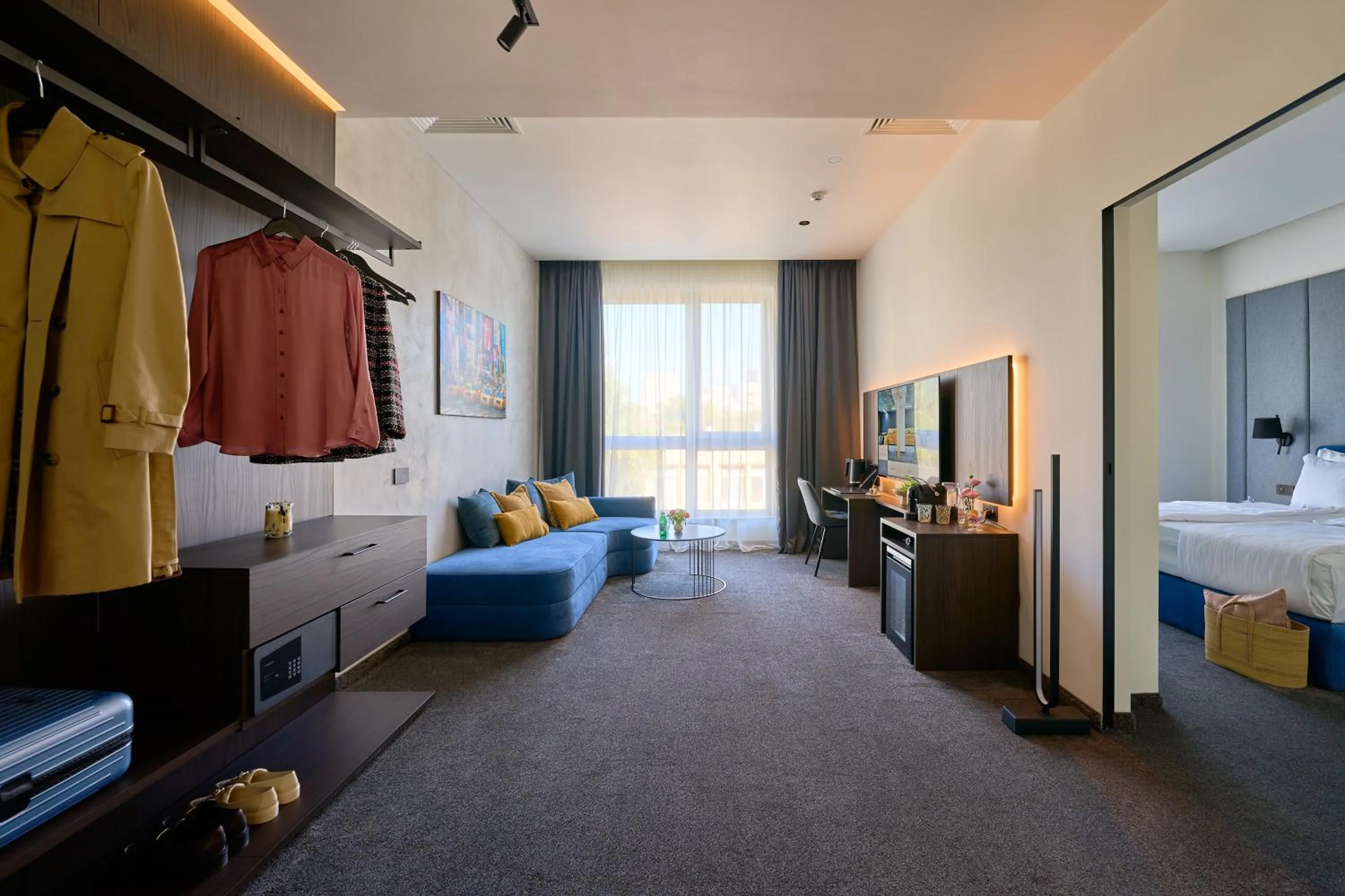 Bed in Adella Boutique Hotel - Free Secured Parking