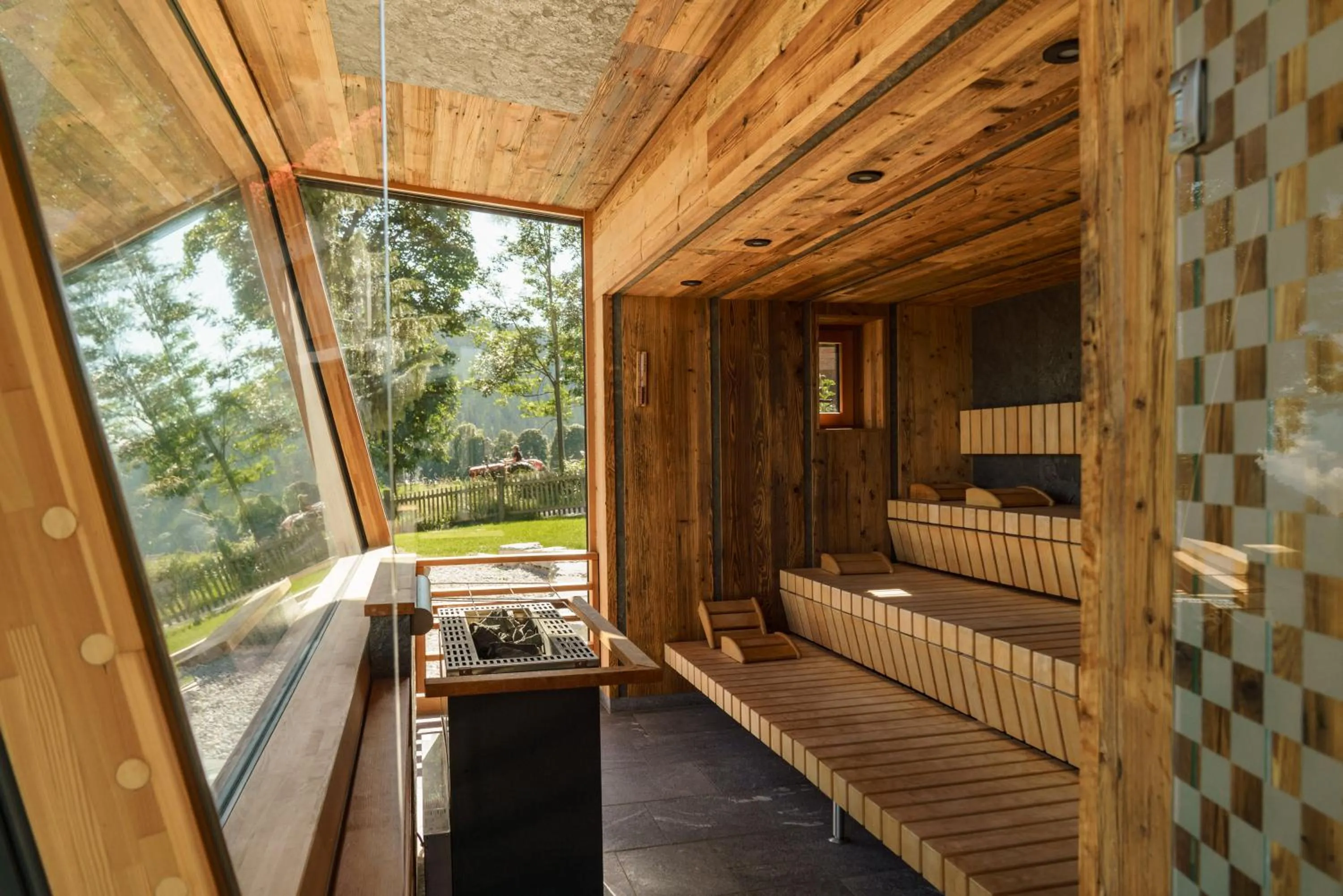 Sauna in Hotel Berghof