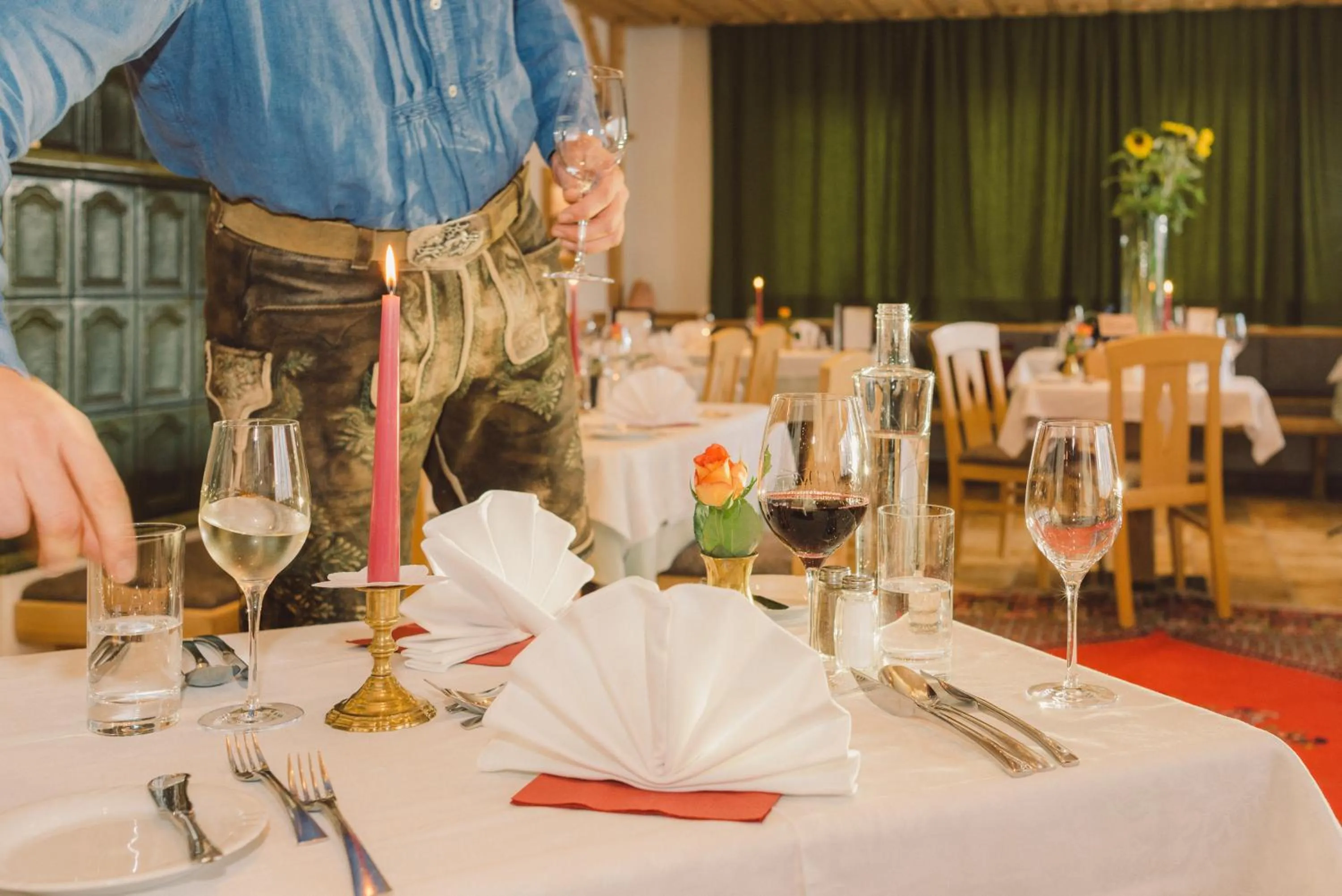 Restaurant/places to eat in Hotel Berghof